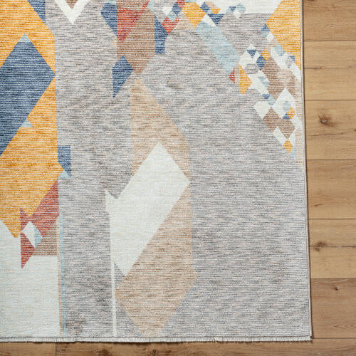 Frank Lloyd Wright Foundation Usonia USO-2307 White Area Rug x LIVABLISS