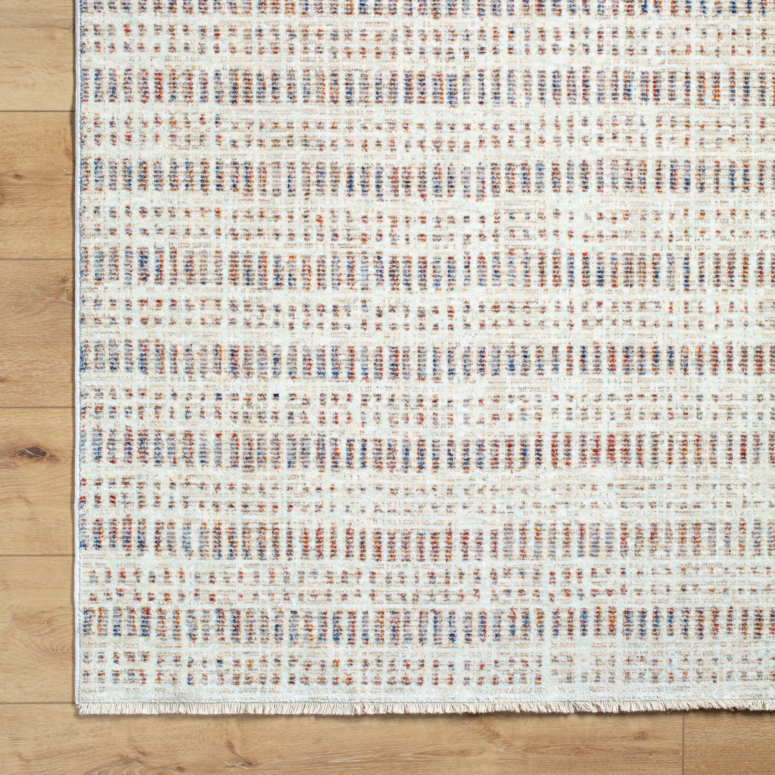 Frank Lloyd Wright Foundation x Livabliss Usonia USO-2308 White Area Rug