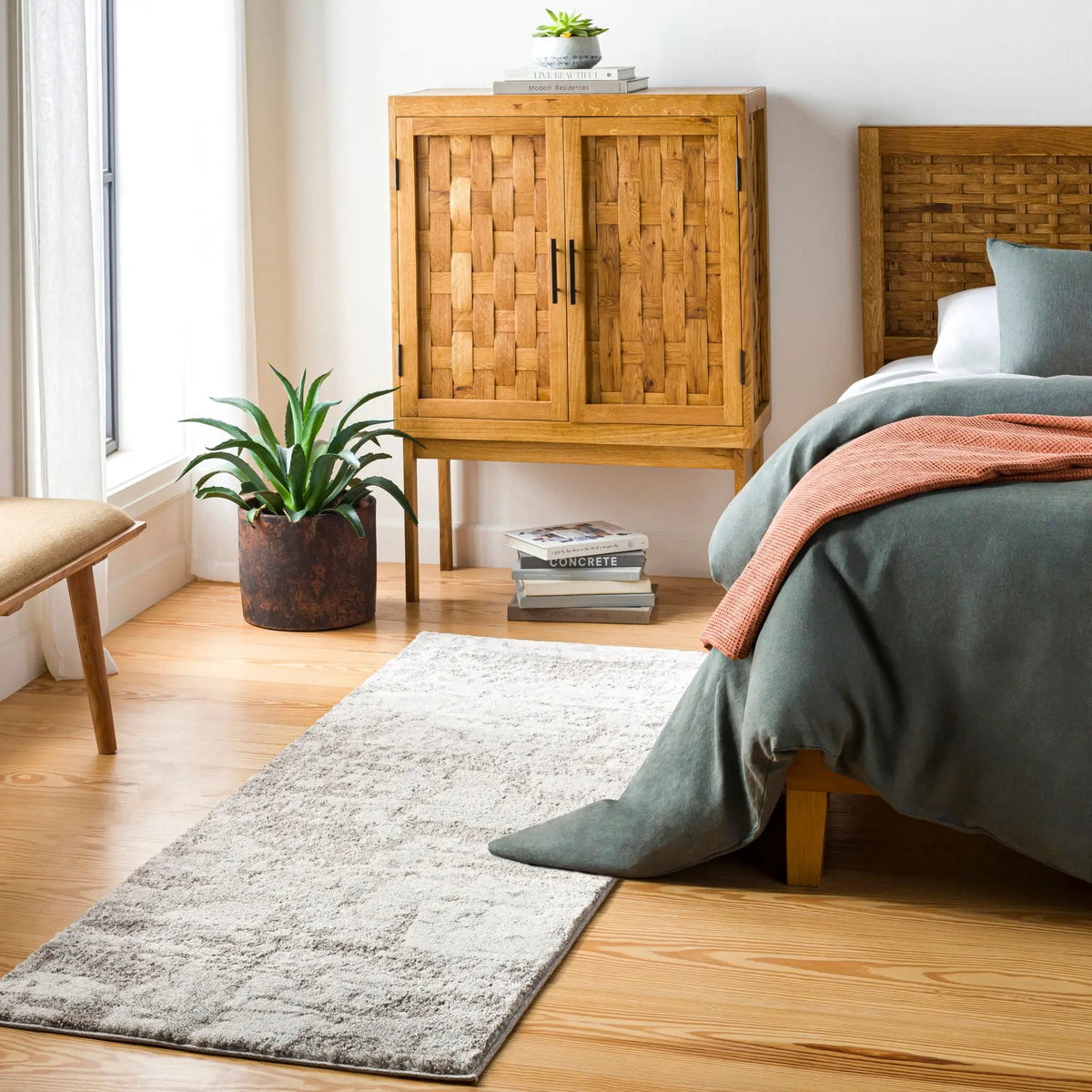 LIVABLISS Venice VNE-2305 Medium-Gray Area Rug