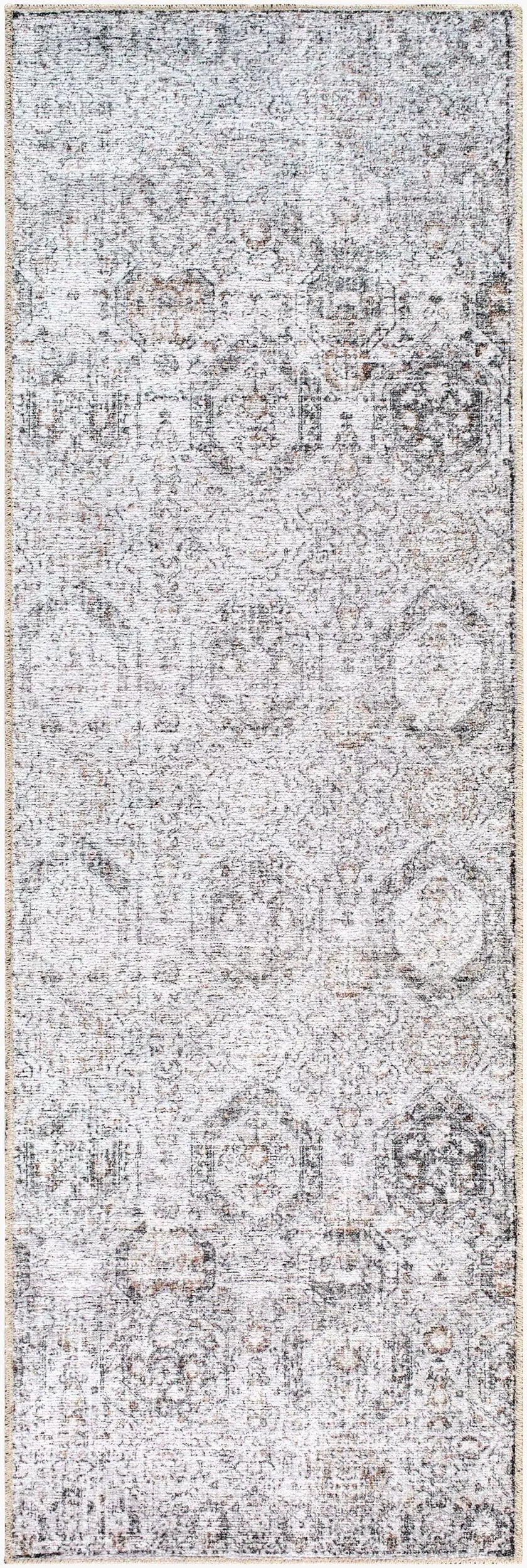 LIVABLISS Vinny VNY-2309 Light-Gray Area Rug - Rugs Machine Woven Rug