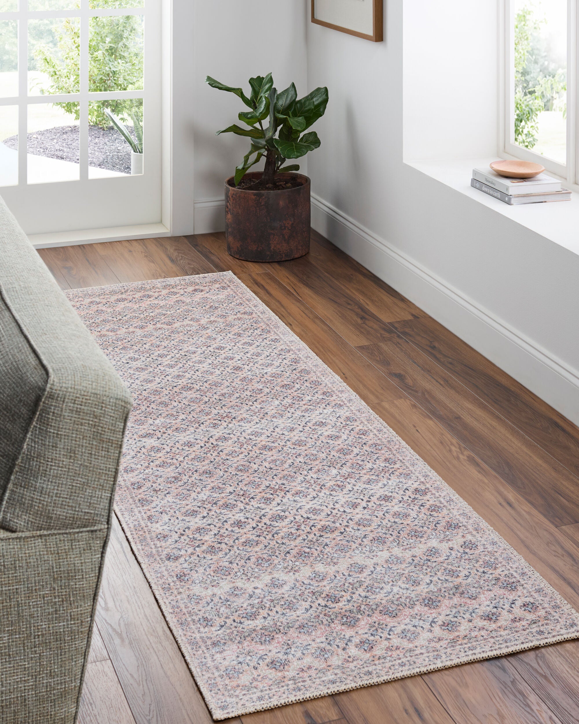 Surya Vinny VNY-2321 Beige Machine Washable Area Rug by LIVABLISS