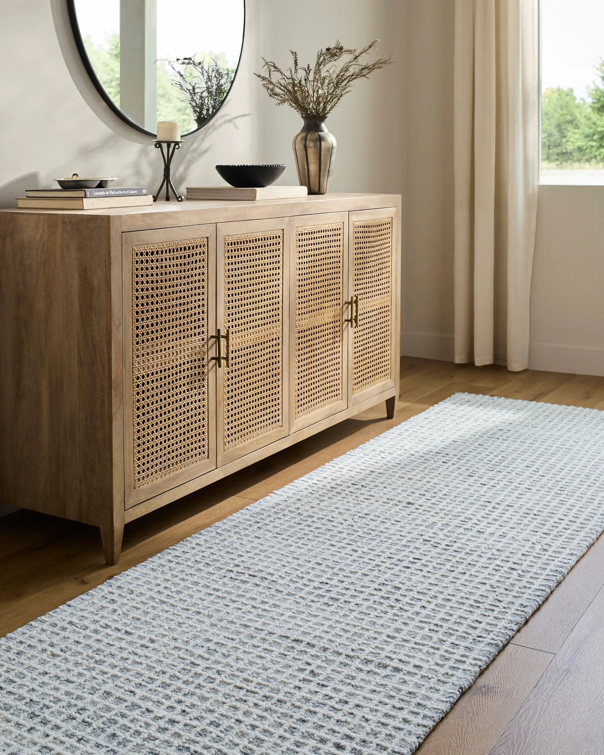 Andreas VVAN-2301 Powder Blue Area Rug by LIVABLISS