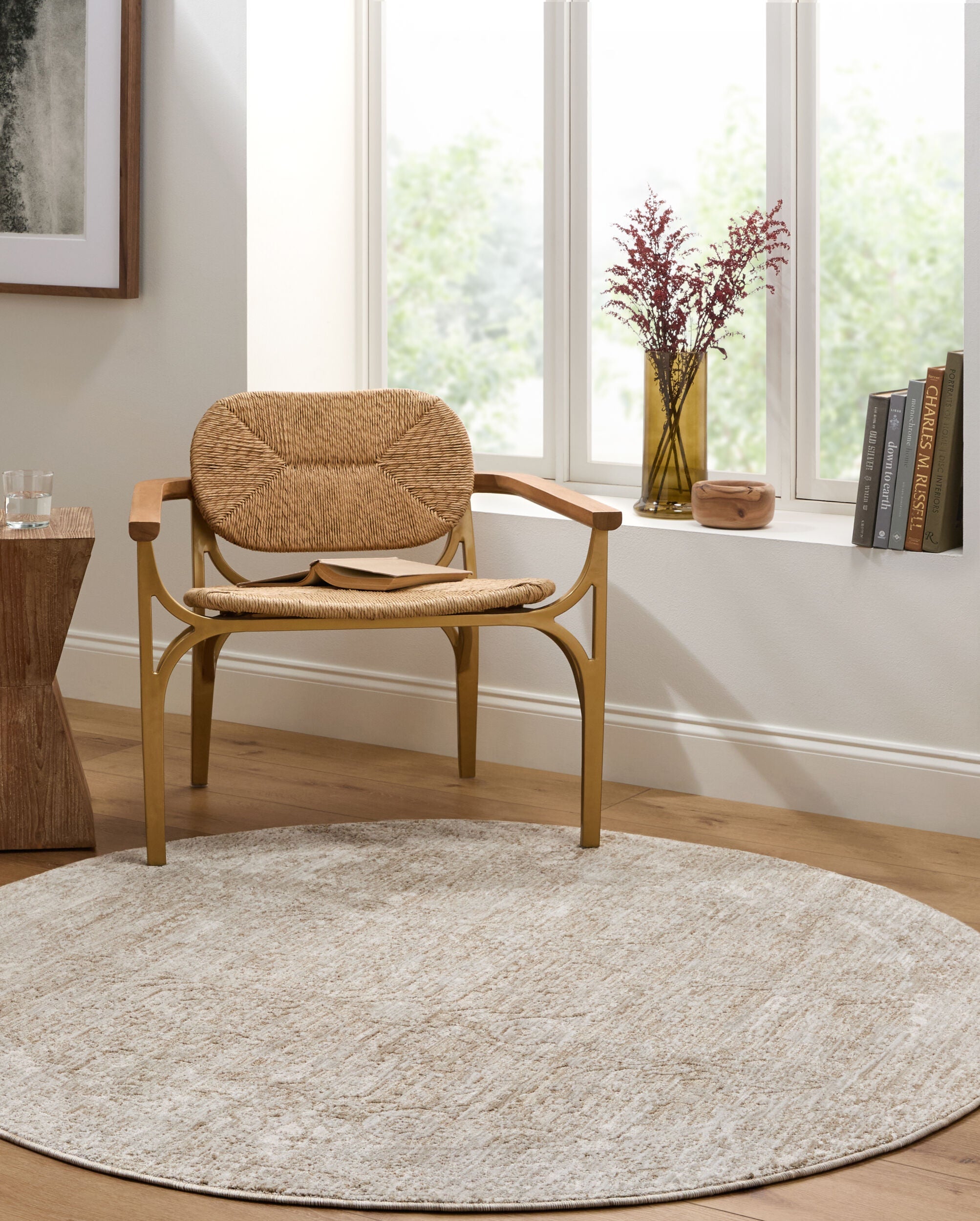 Beth VVBE-2301 Cream Area Rug by LIVABLISS