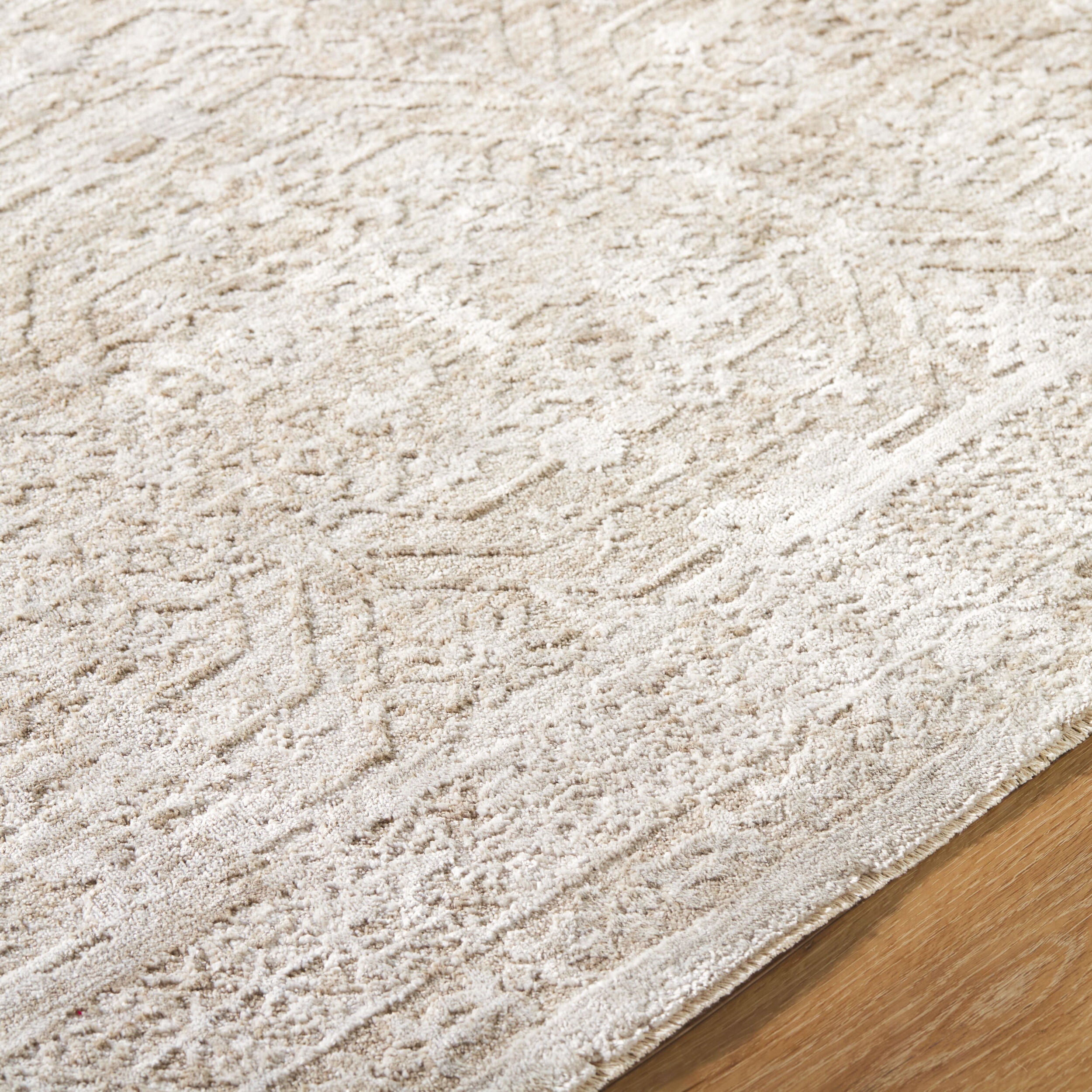 Vivir Beth VVBE-2301 Cream Area Rug by LIVABLISS