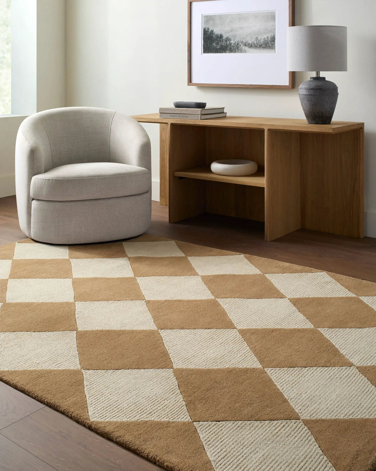 LIVABLISS Isaac VVIS-2300 Tan Area Rug