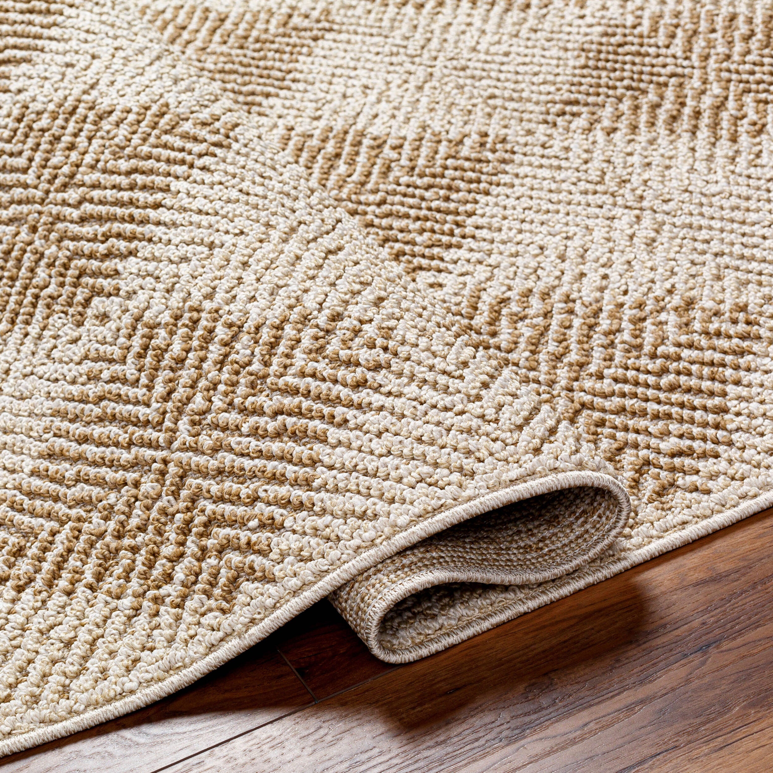 Vivir Kaya VVKA-2300 Ivory Area Rug by LIVABLISS