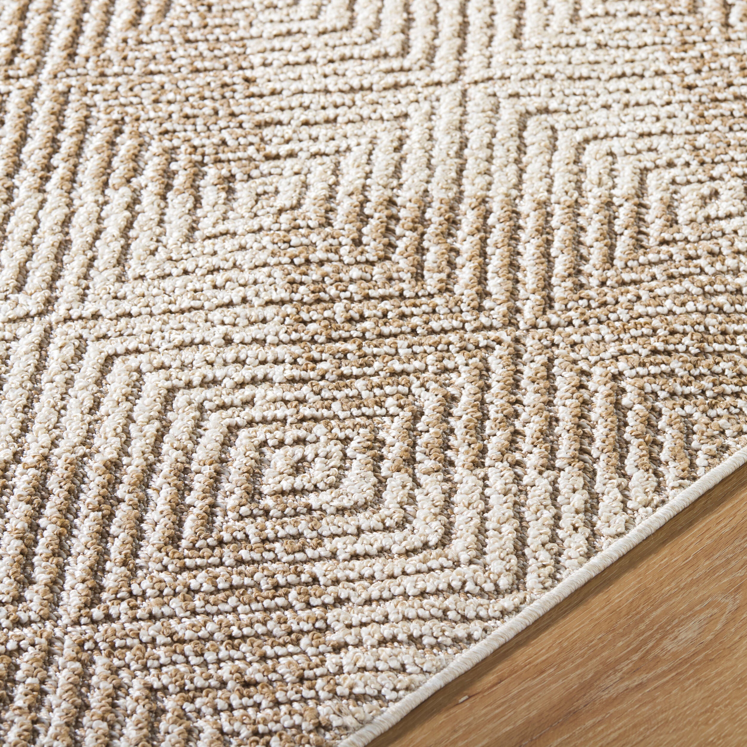 Vivir Kaya VVKA-2300 Ivory Area Rug by LIVABLISS