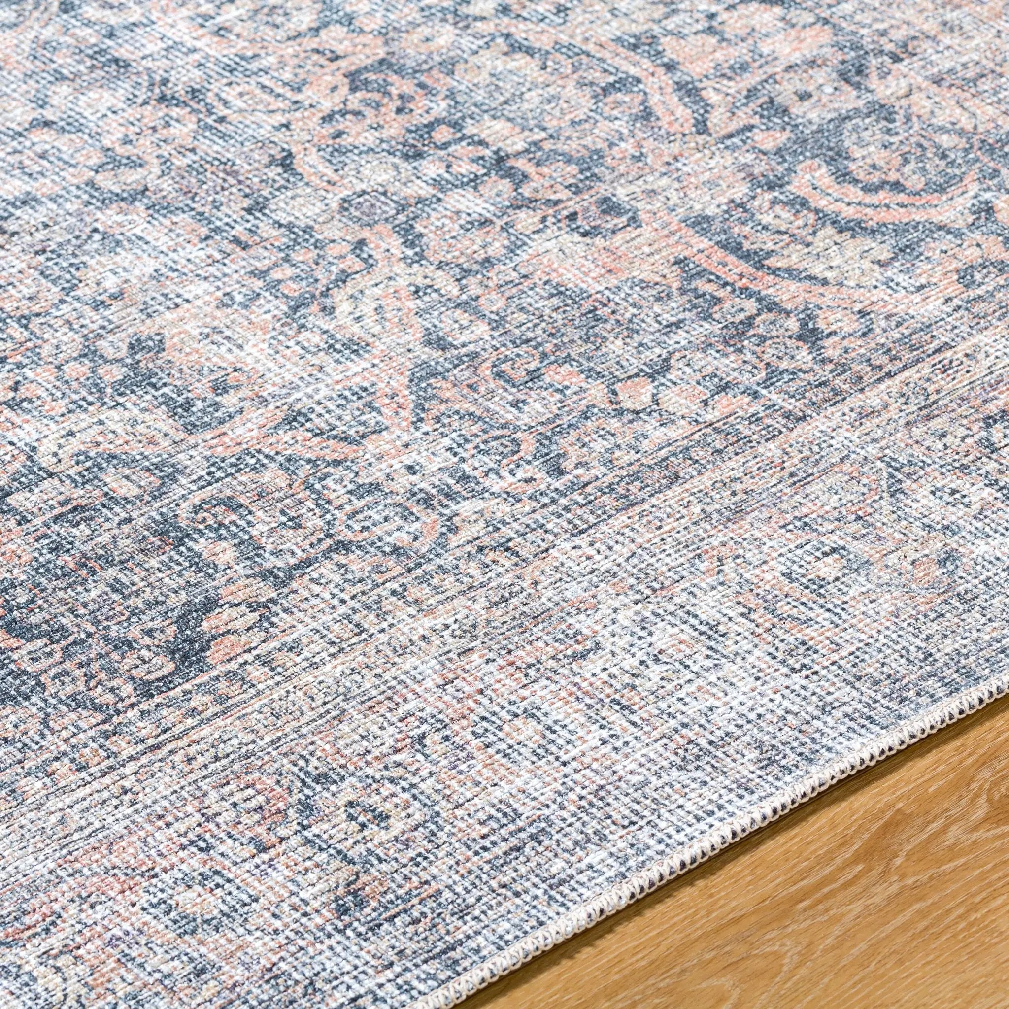 Lorelai VVLO-2302 Black Area Rug by LIVABLISS