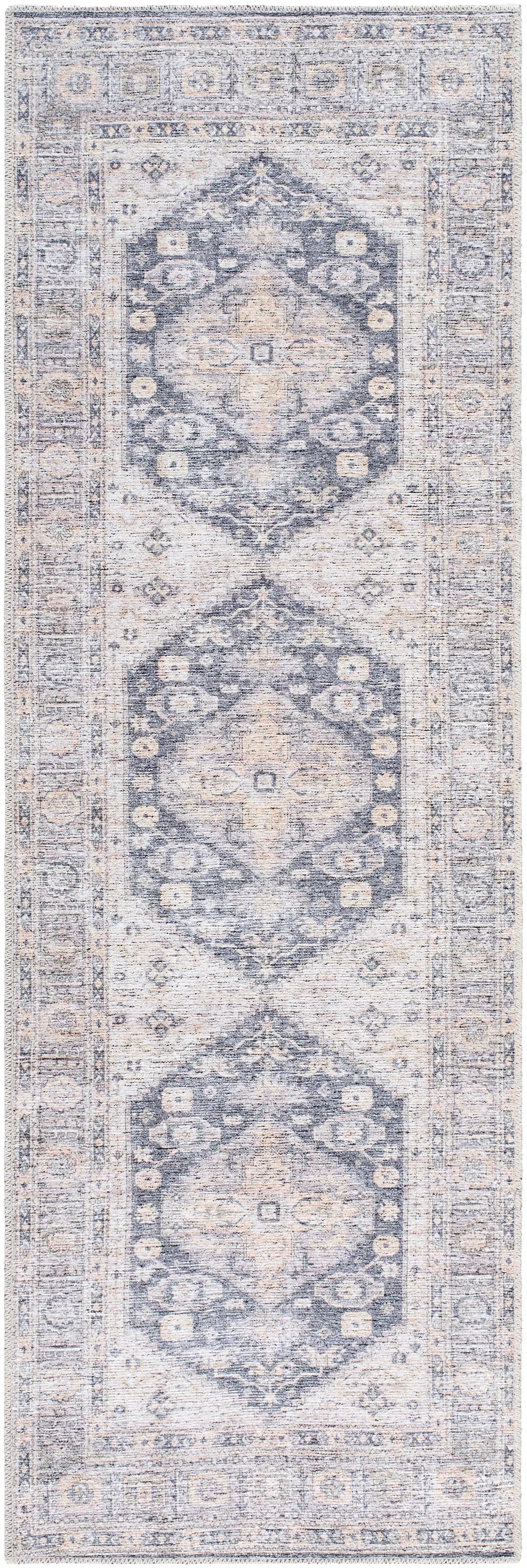 Lorelai VVLO-2306 Black Area Rug by LIVABLISS