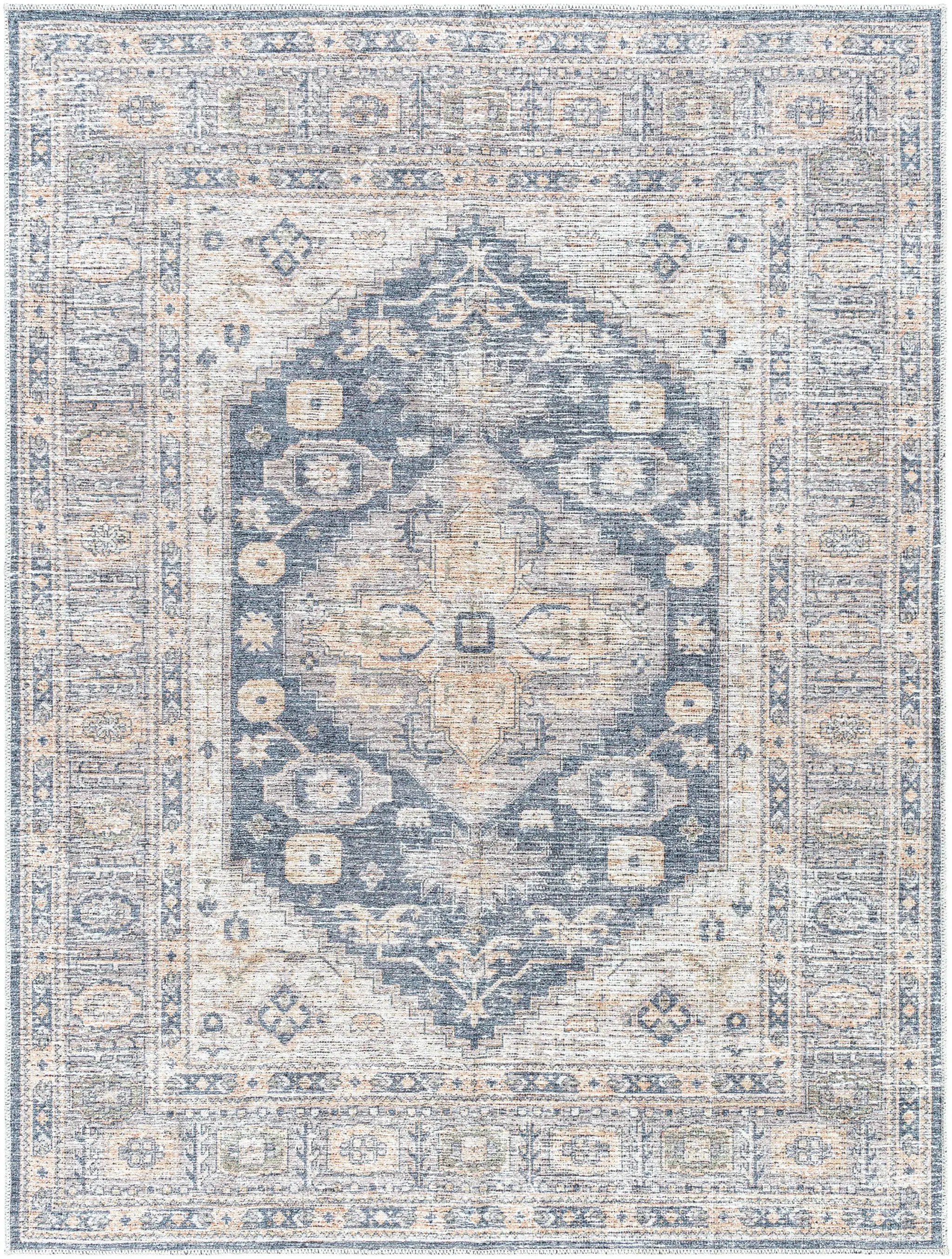 Lorelai VVLO-2306 Black Area Rug by LIVABLISS