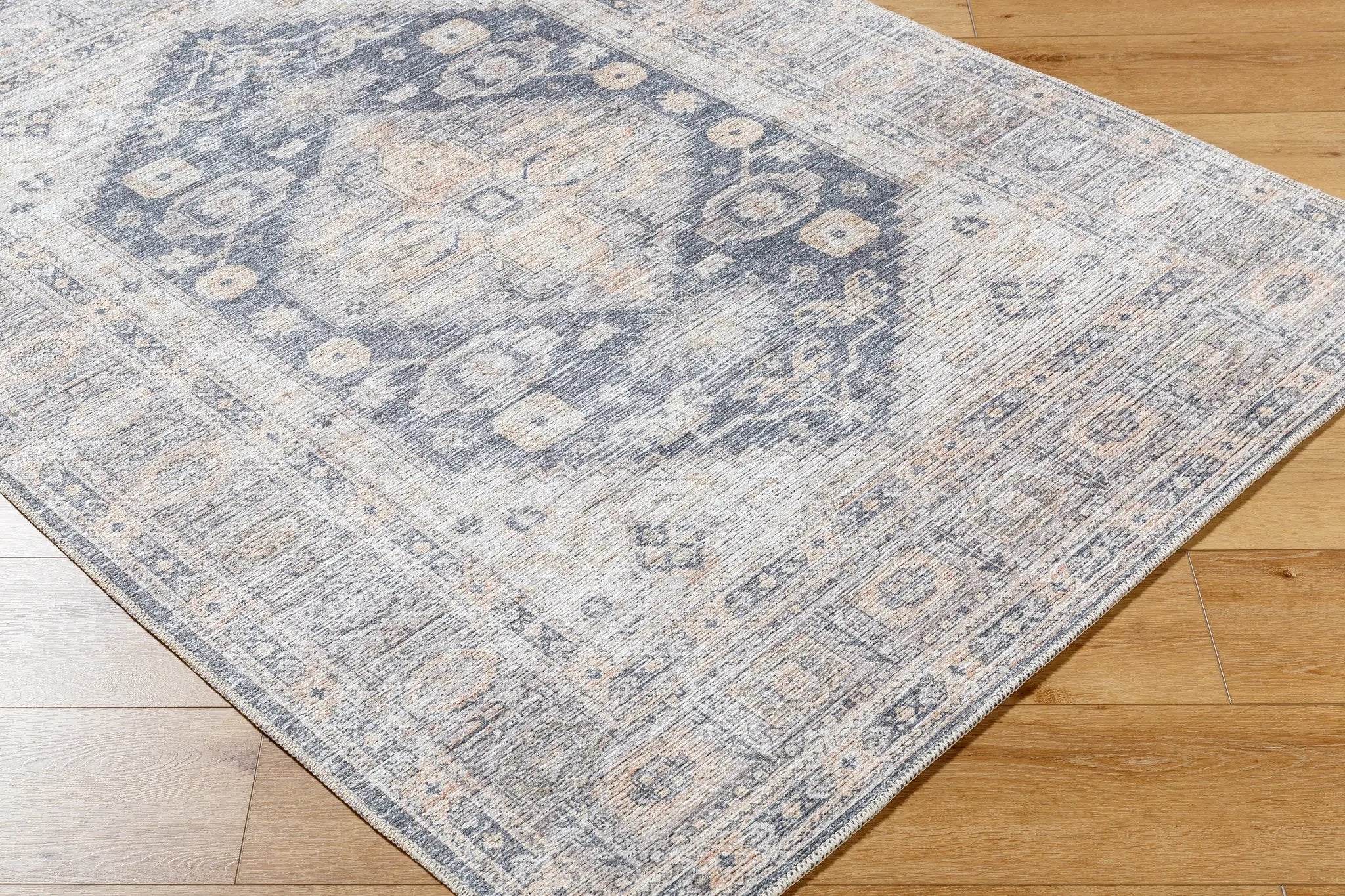Lorelai VVLO-2306 Black Area Rug by LIVABLISS