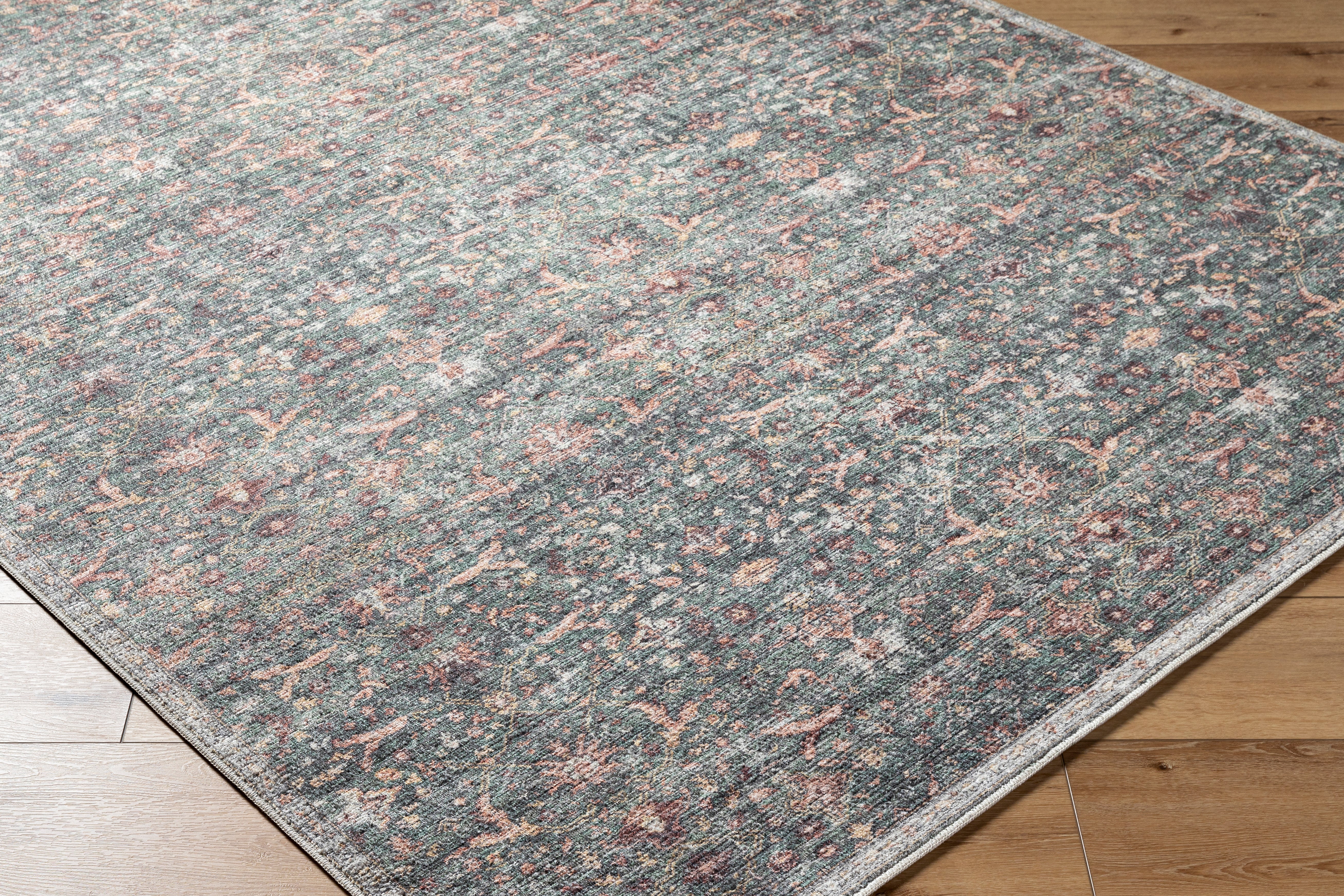 Vivir Mary VVMR-2301 Sage Area Rug by LIVABLISS