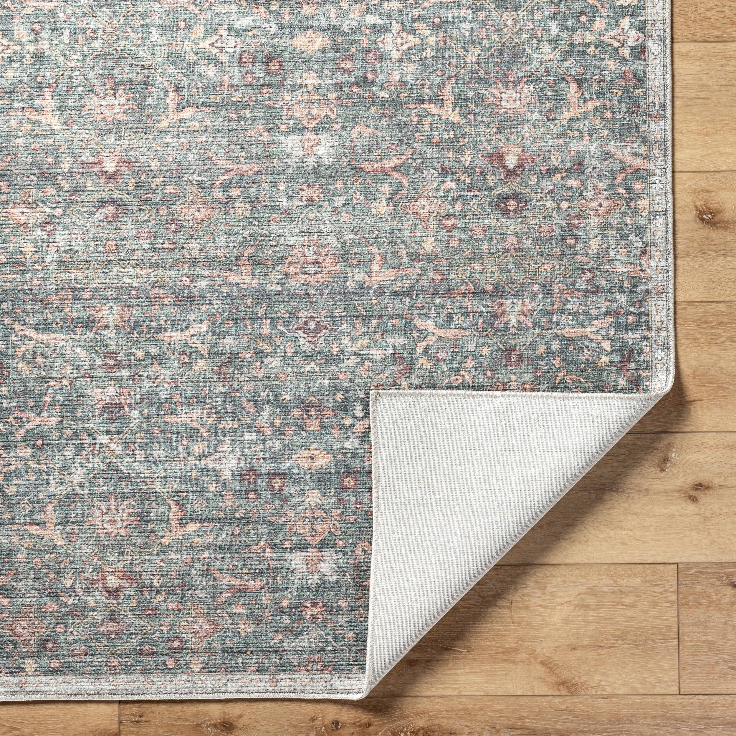 Vivir Mary VVMR-2301 Sage Area Rug by LIVABLISS