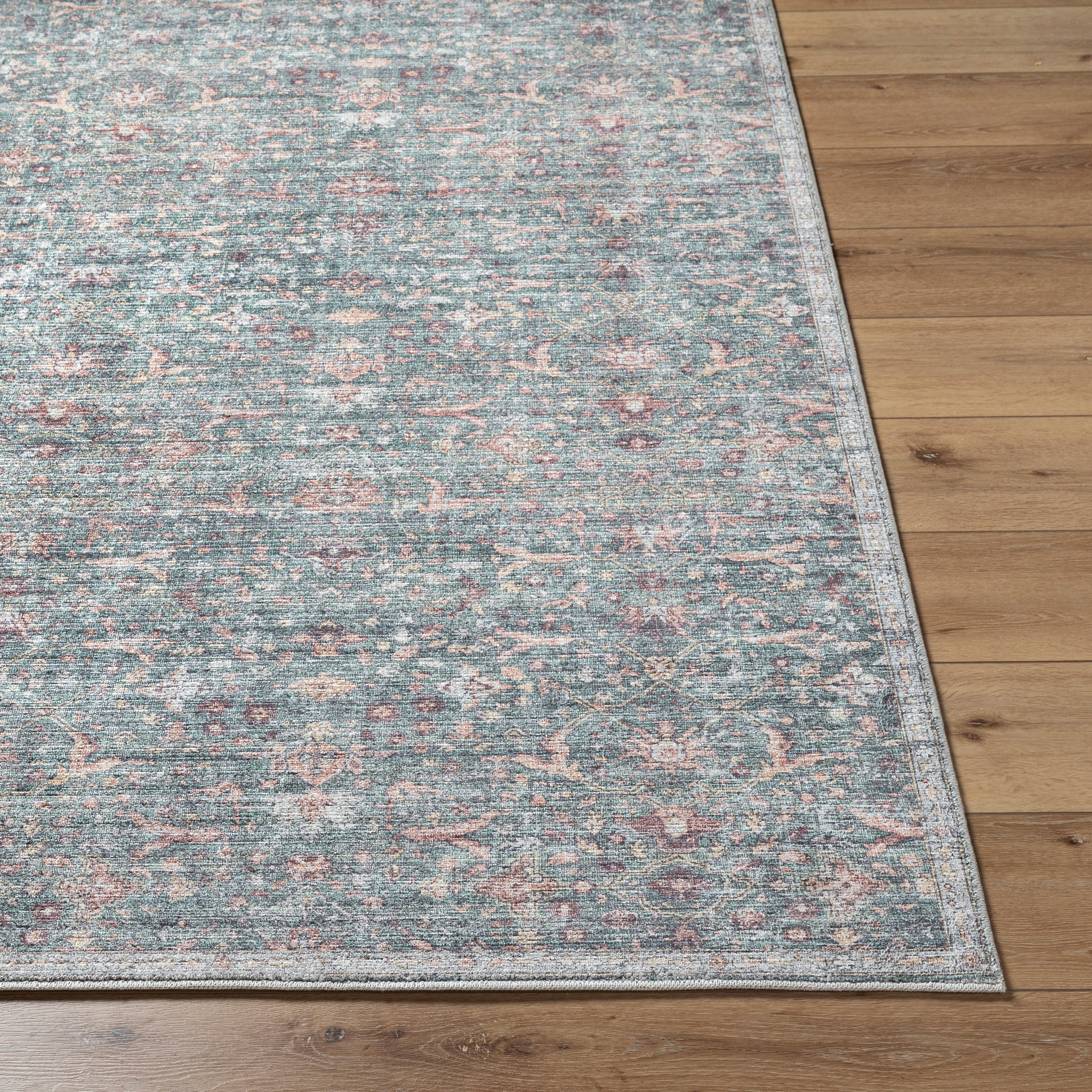 Vivir Mary VVMR-2301 Sage Area Rug by LIVABLISS
