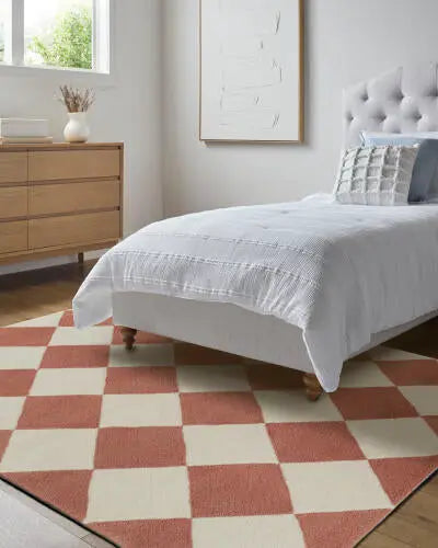 Wooly WOL-2302 Terracotta Area Rug by LIVABLISS