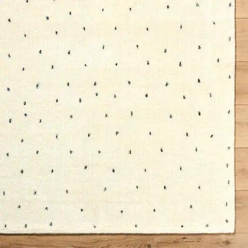 Wooly WOL-2303 Ivory Area Rug by LIVABLISS