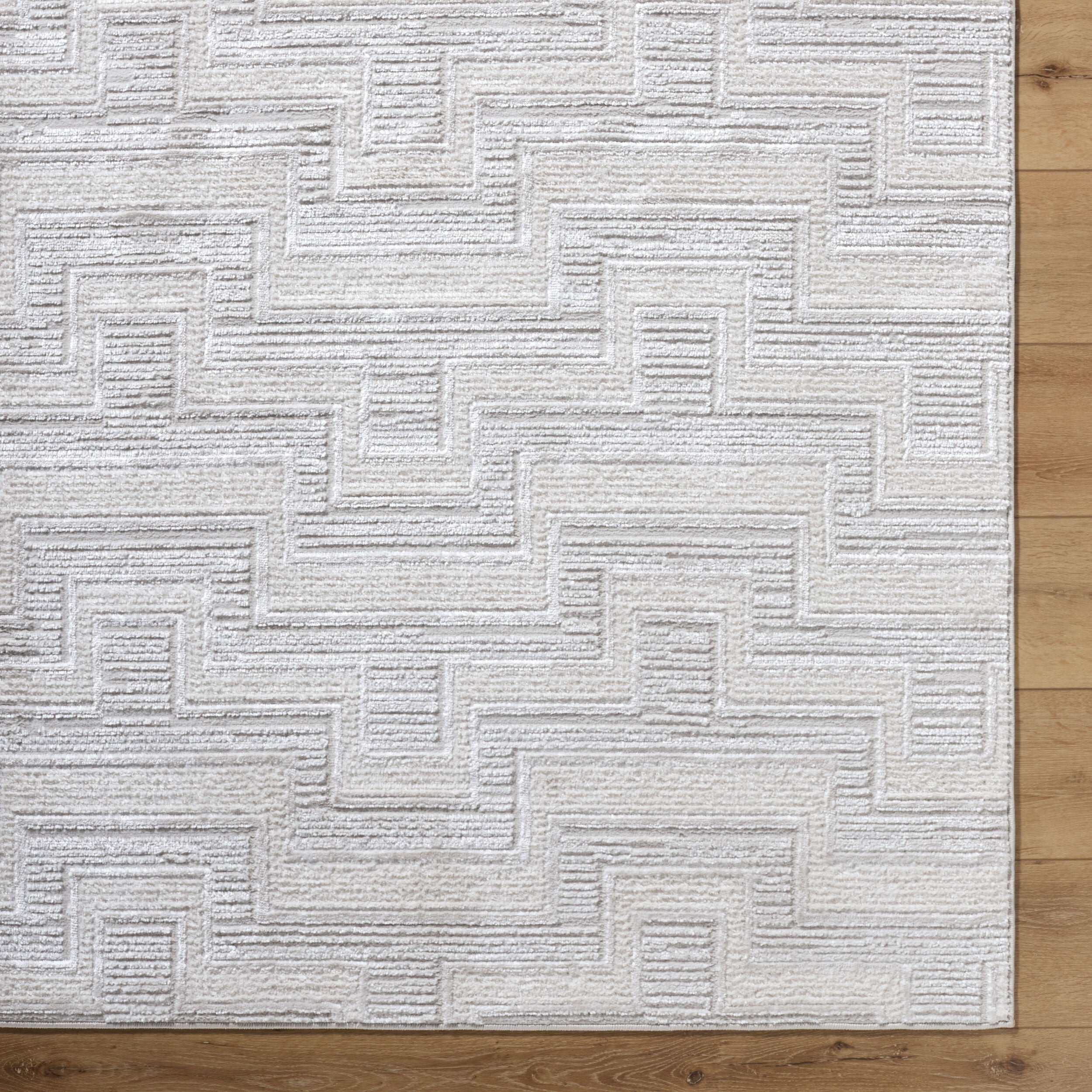 Surya Wolly WOY-2301 Ivory Area Rug by LIVABLISS