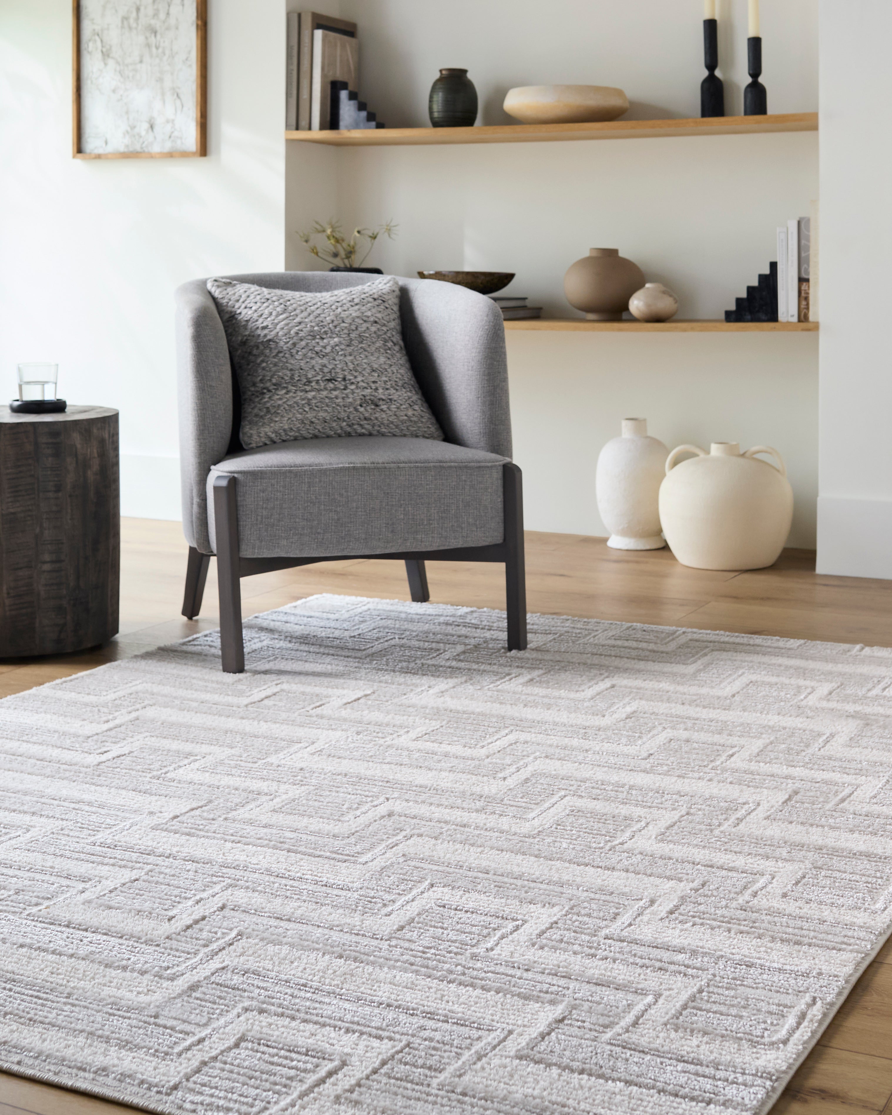 Surya Wolly WOY-2301 Ivory Area Rug by LIVABLISS