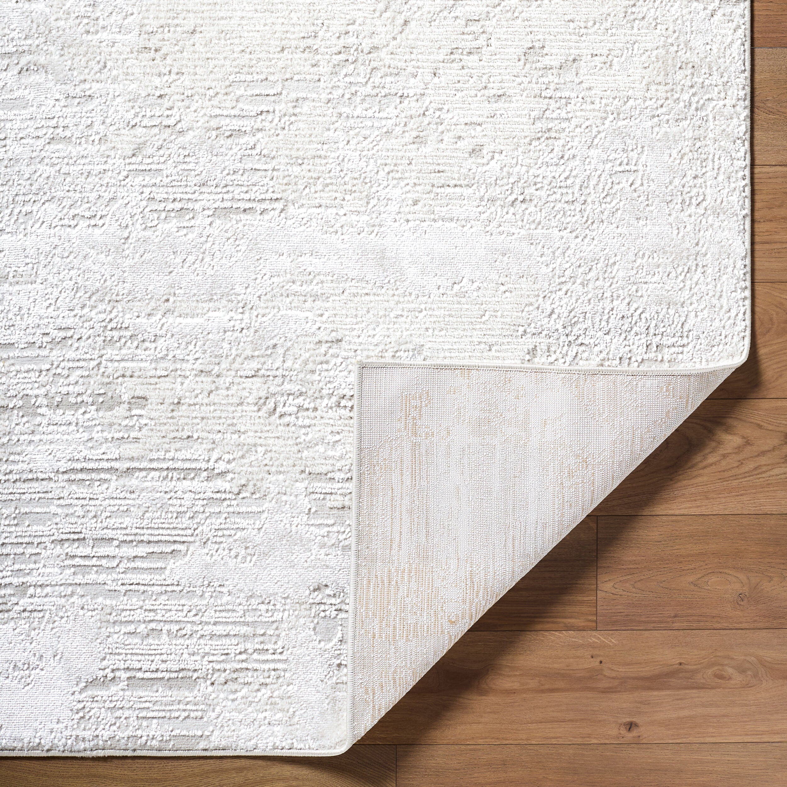 Surya Wolly WOY-2305 Ivory Area Rug by LIVABLISS
