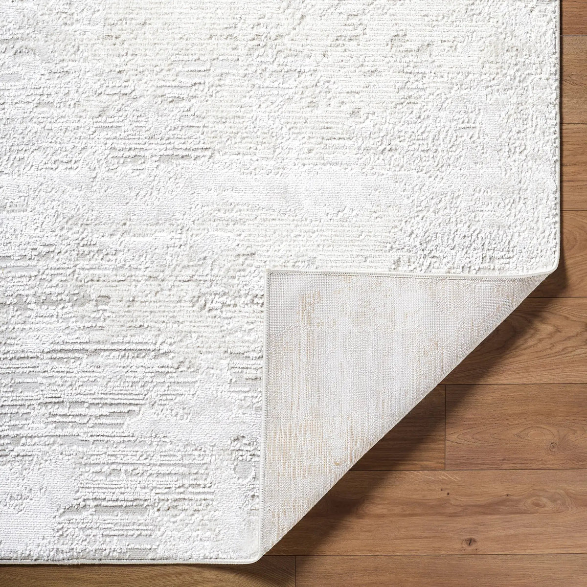 Wolly WOY-2305 Ivory Area Rug by LIVABLISS