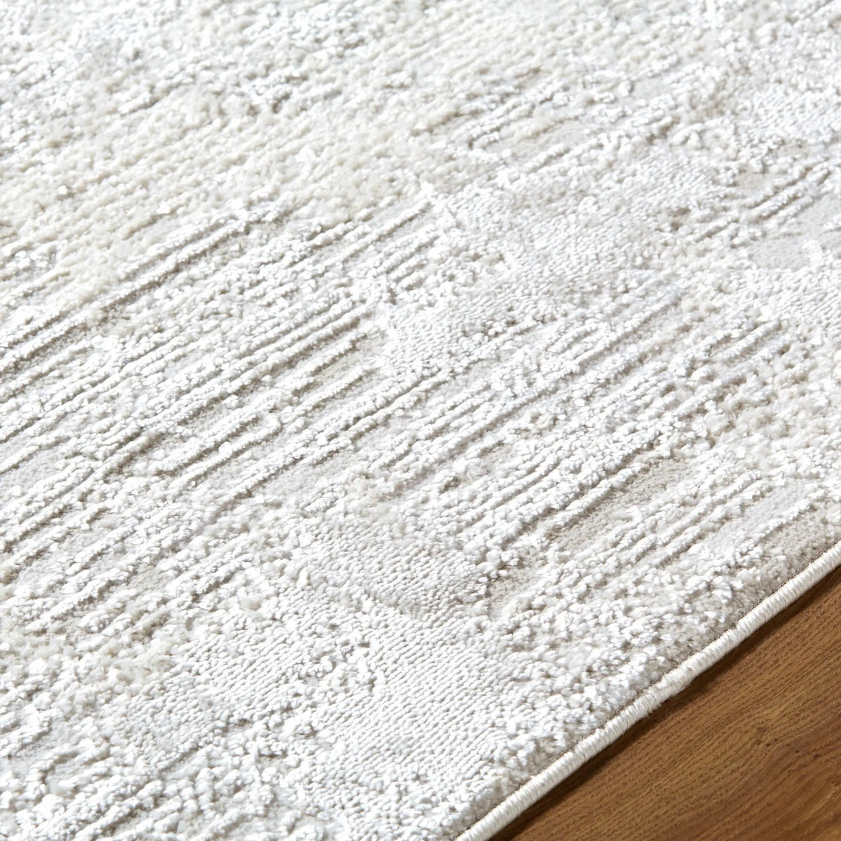 Wolly WOY-2305 Ivory Area Rug by LIVABLISS