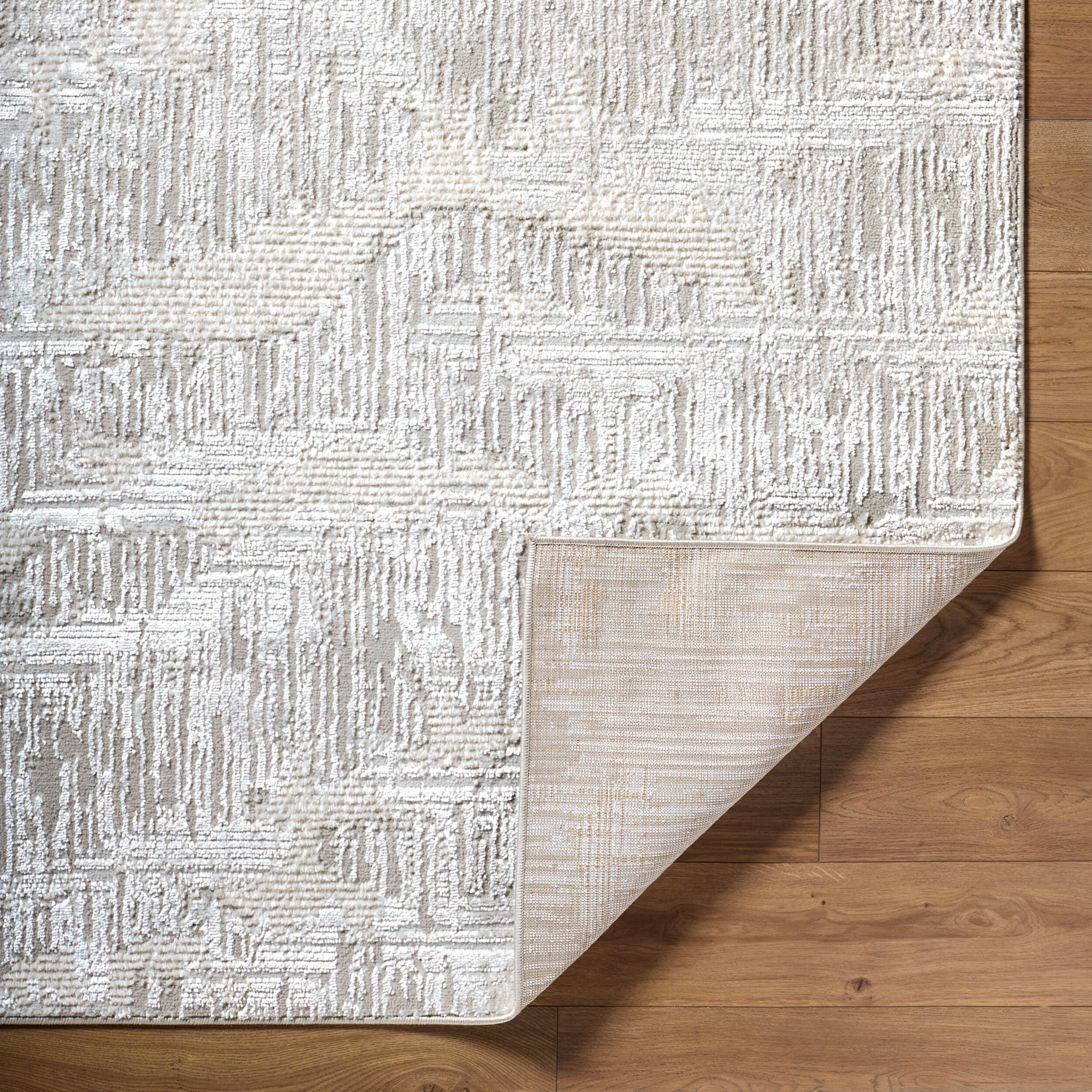 Surya Wolly WOY-2306 Ivory Area Rug by LIVABLISS