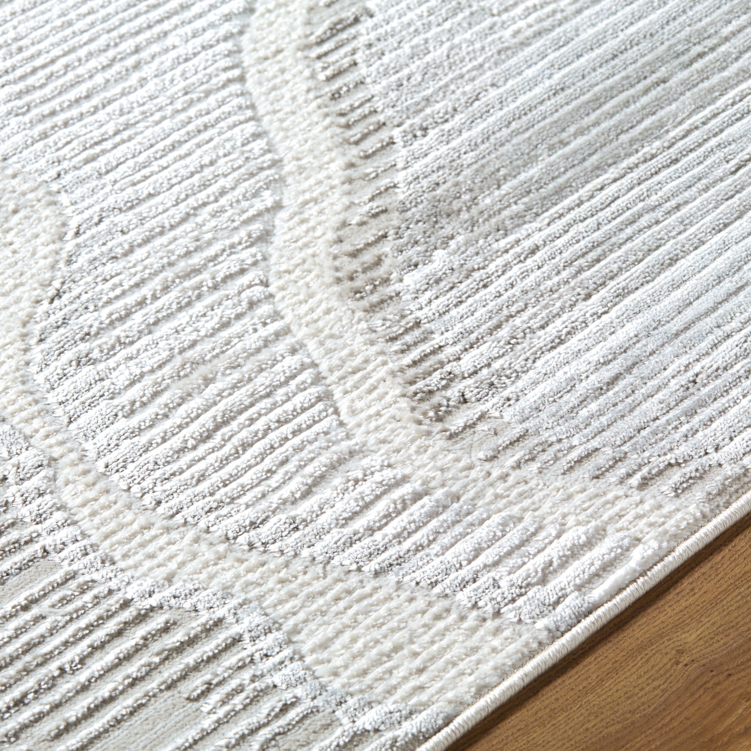 Surya Wolly WOY-2307 White Area Rug by LIVABLISS