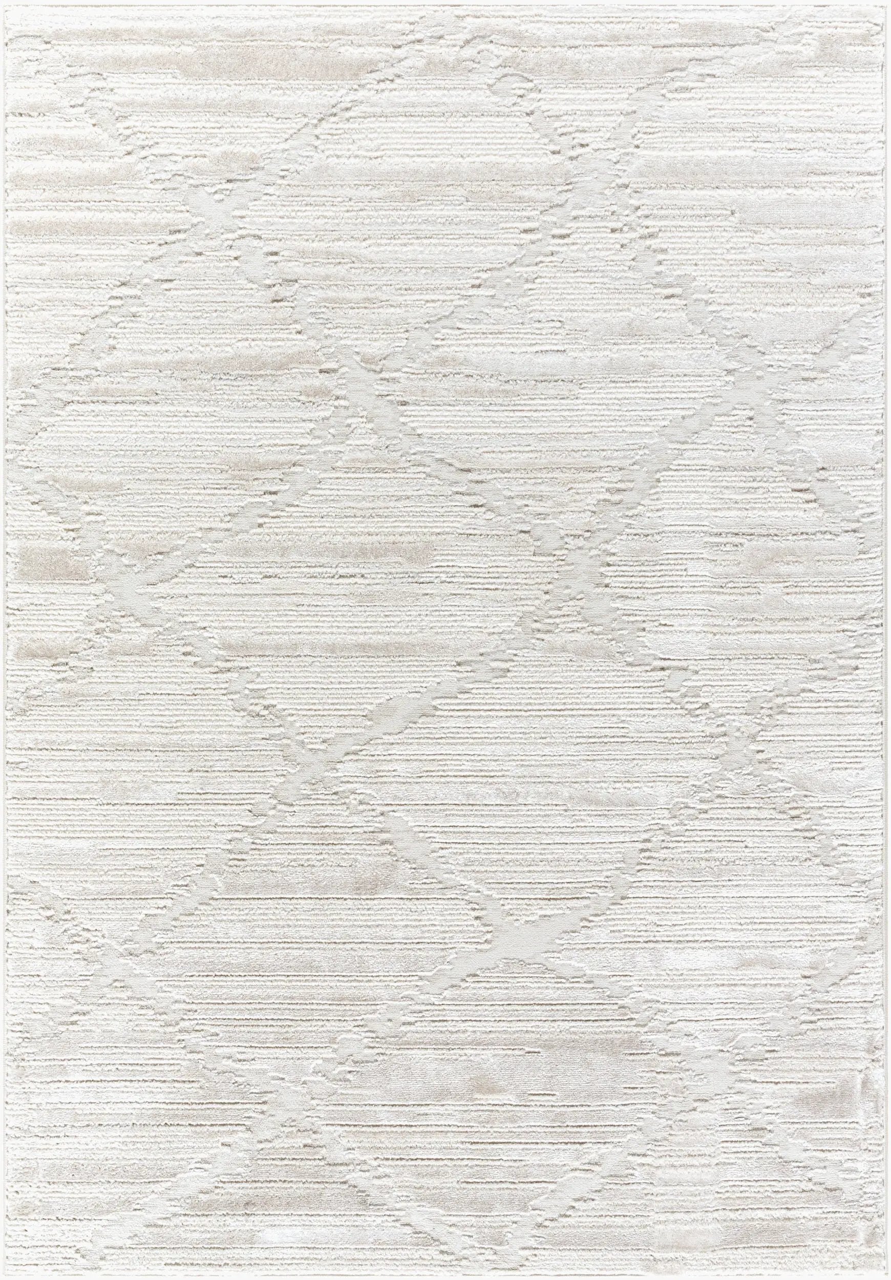 Wolly WOY-2308 Ivory Area Rug by LIVABLISS
