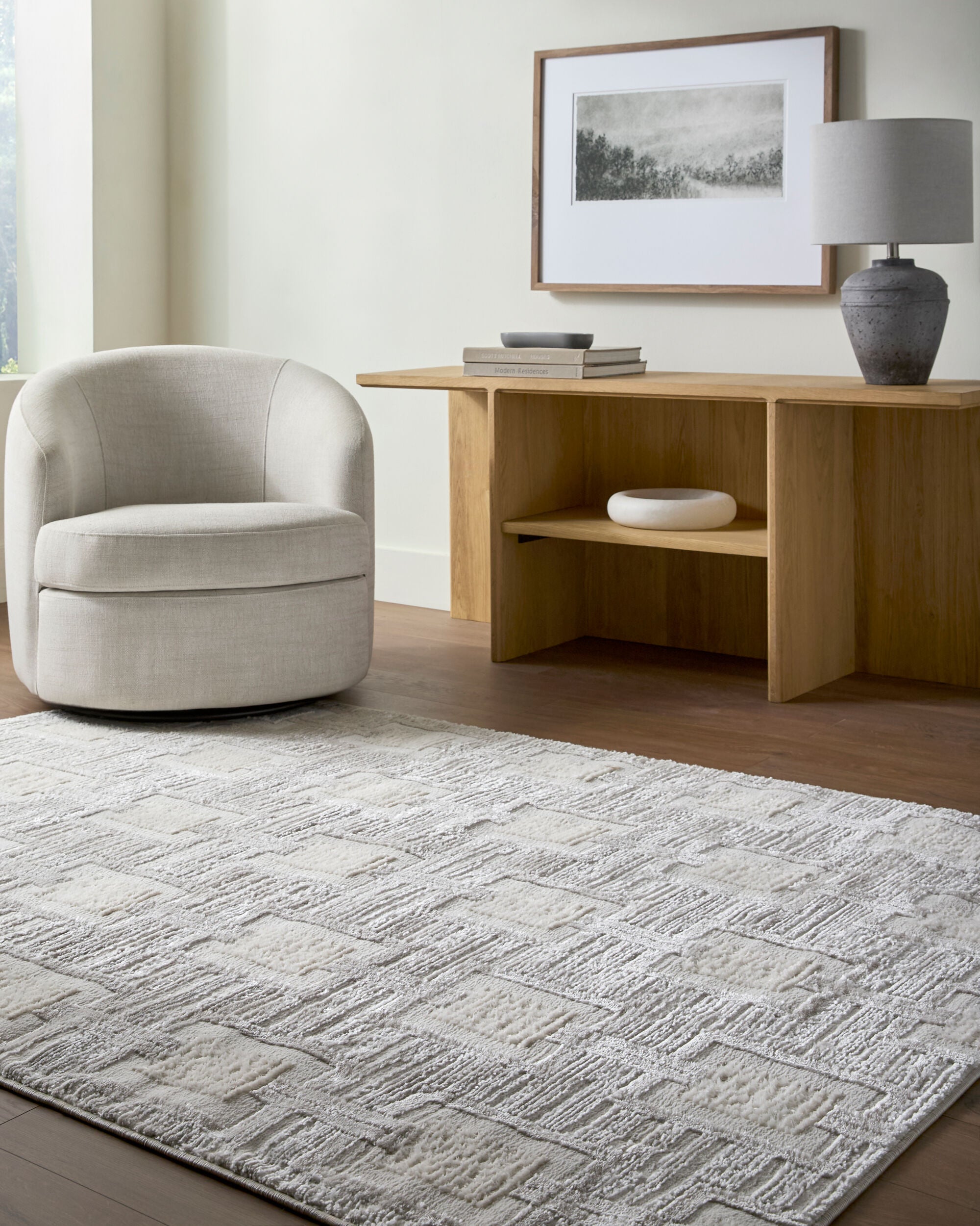 Surya Wolly WOY-2311 Ivory Area Rug by LIVABLISS
