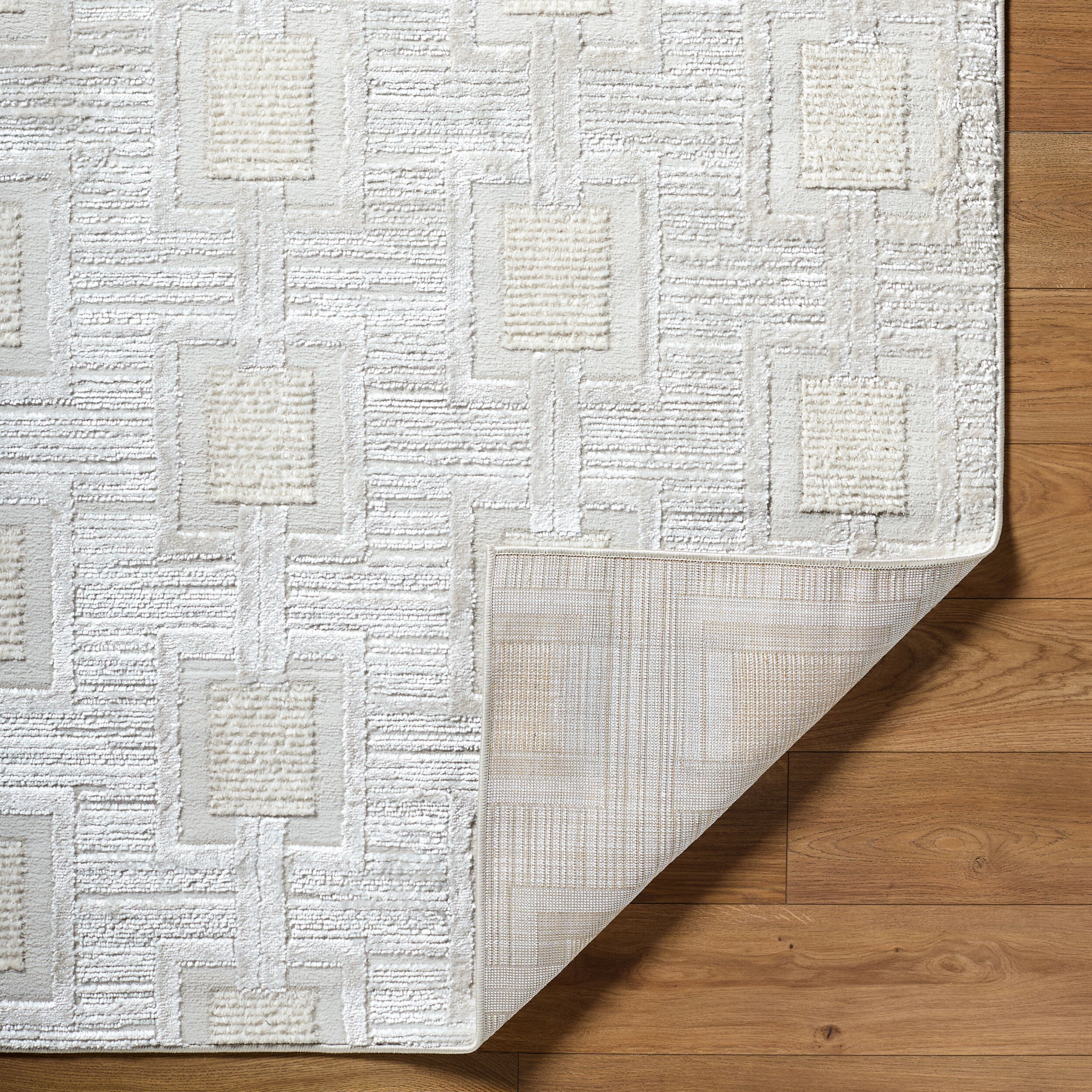 Surya Wolly WOY-2311 Ivory Area Rug by LIVABLISS