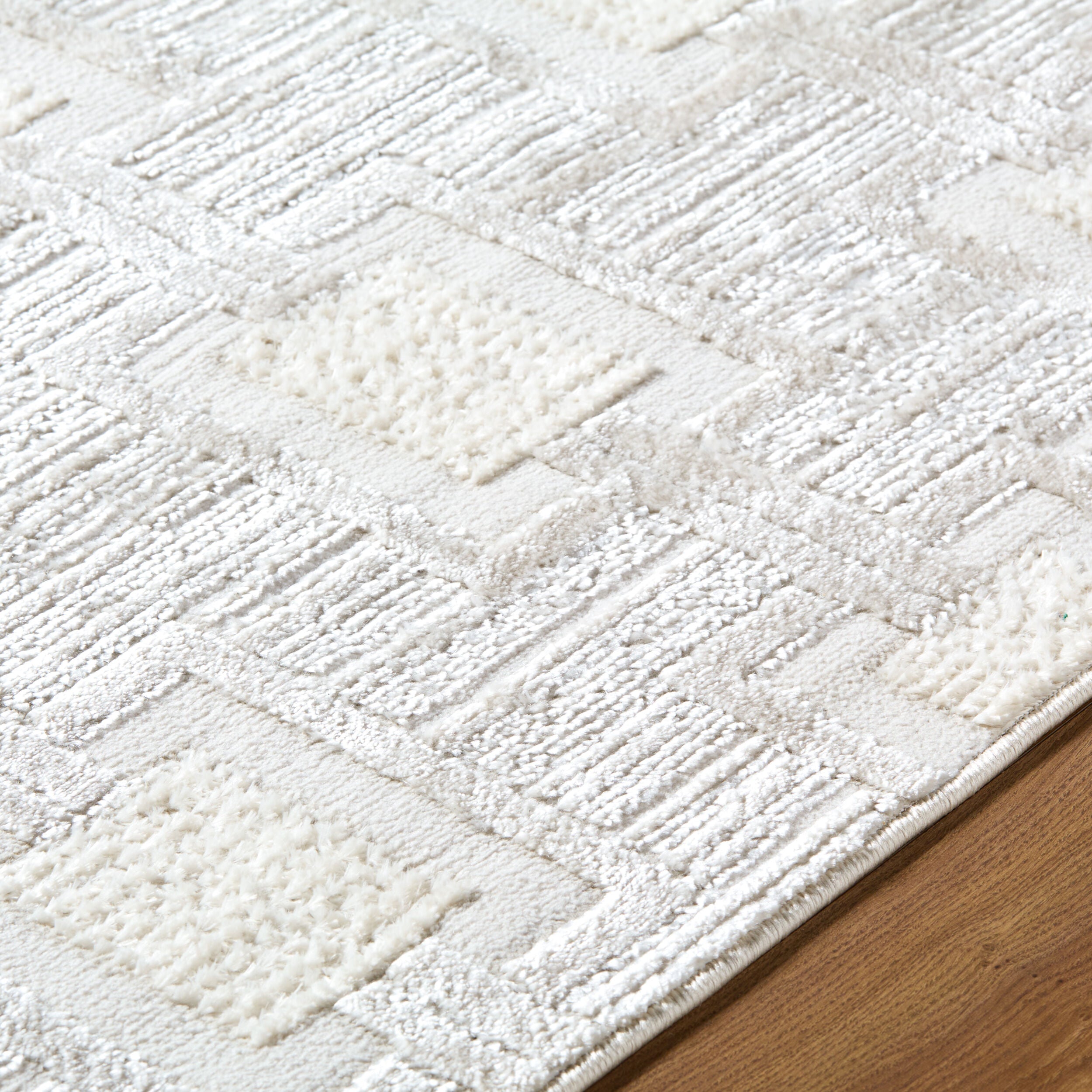 Surya Wolly WOY-2311 Ivory Area Rug by LIVABLISS