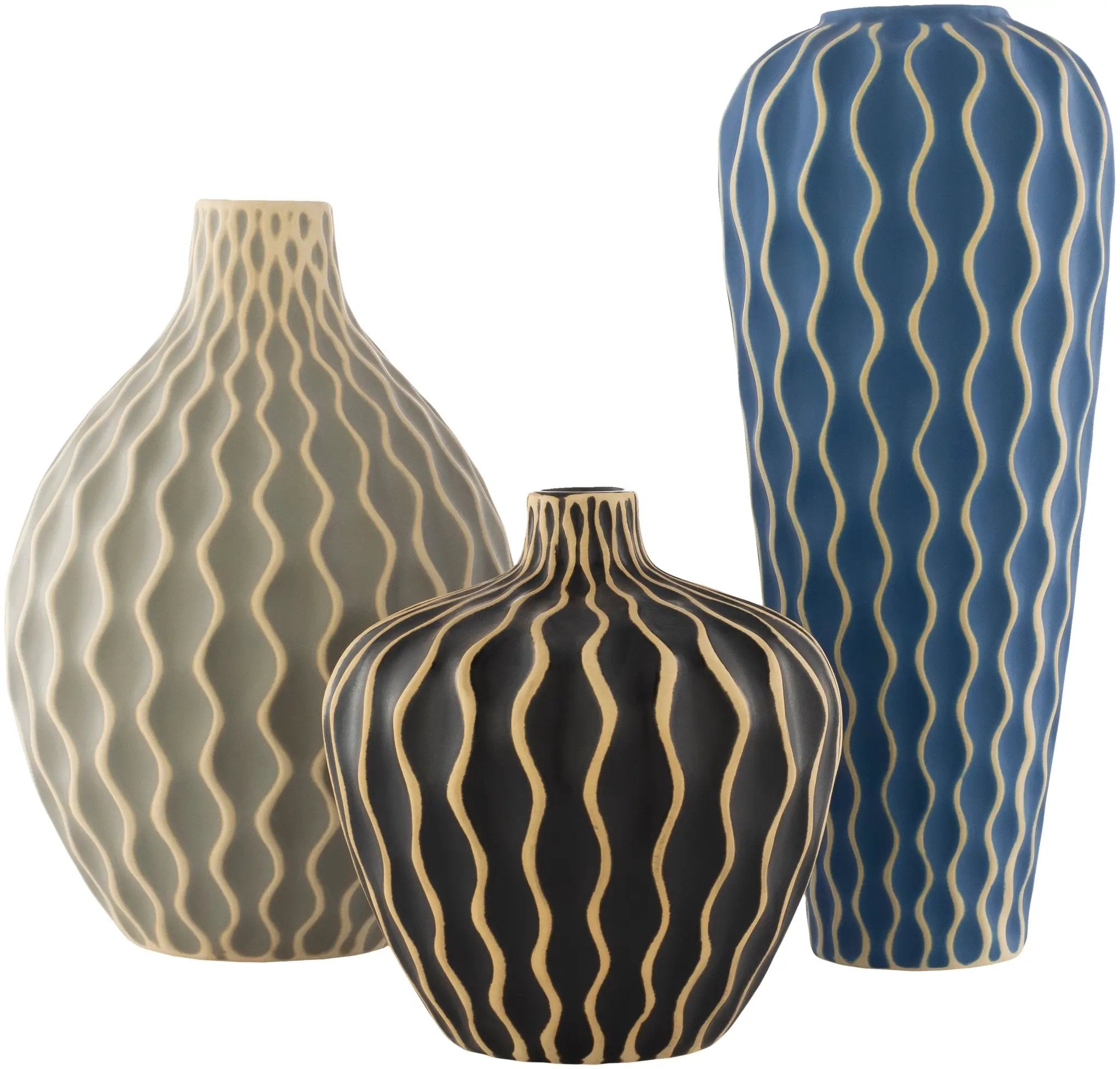 Waves WVS-002 Vase Set by LIVABLISS