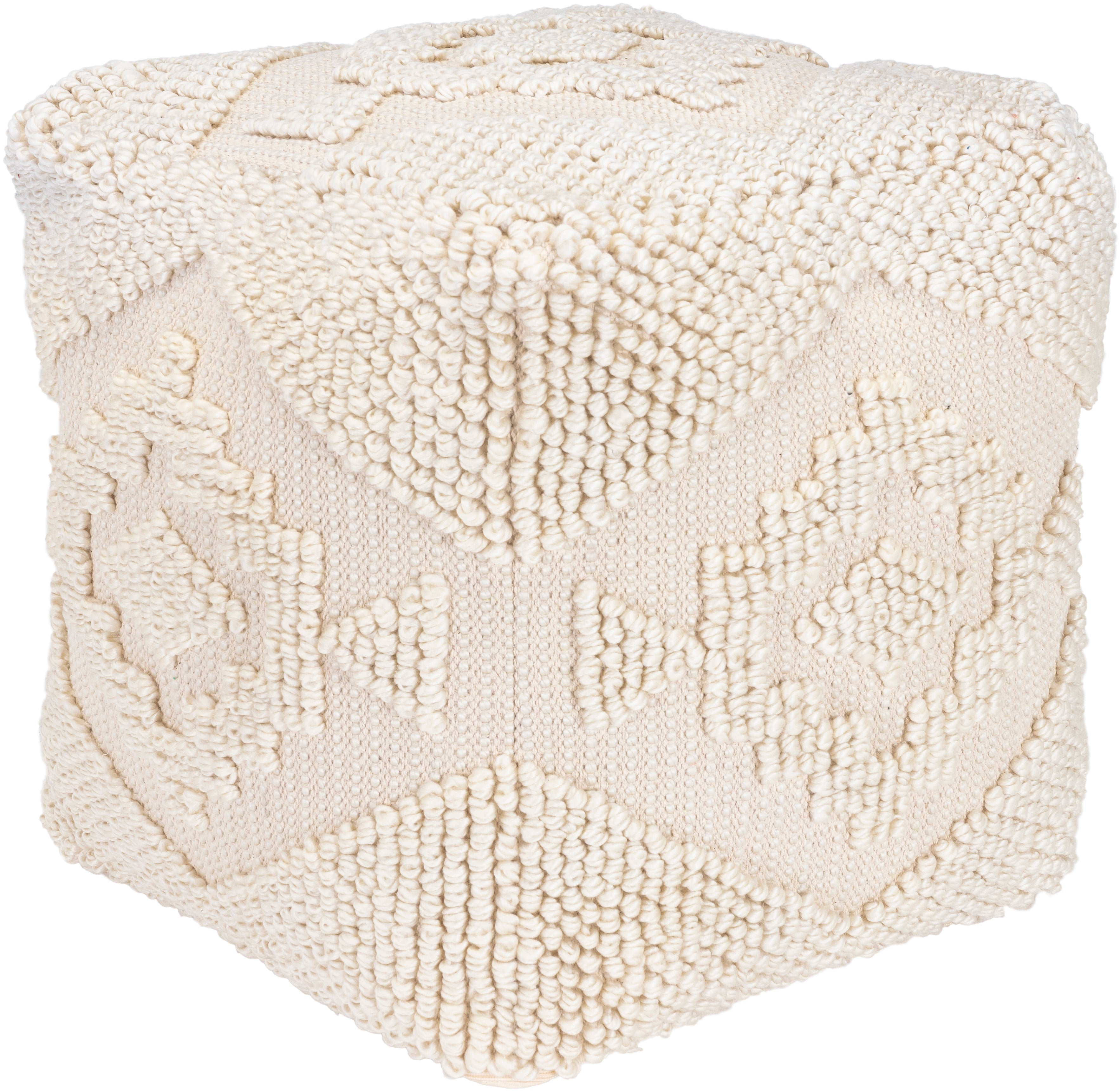 Surya Yolanda YLPF-001 Pouf by LIVABLISS
