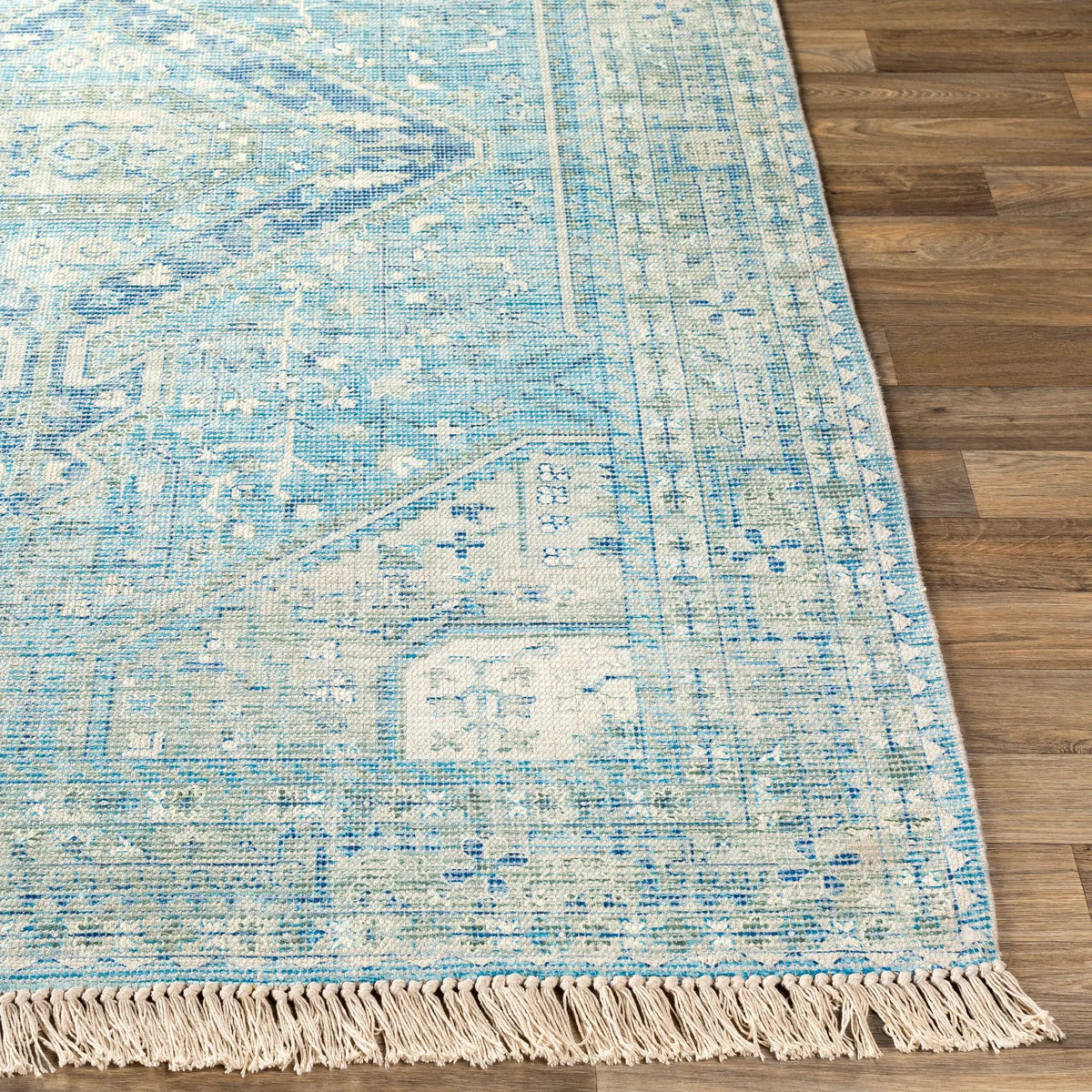 LIVABLISS Zainab ZAI-2304 Aqua Area Rug