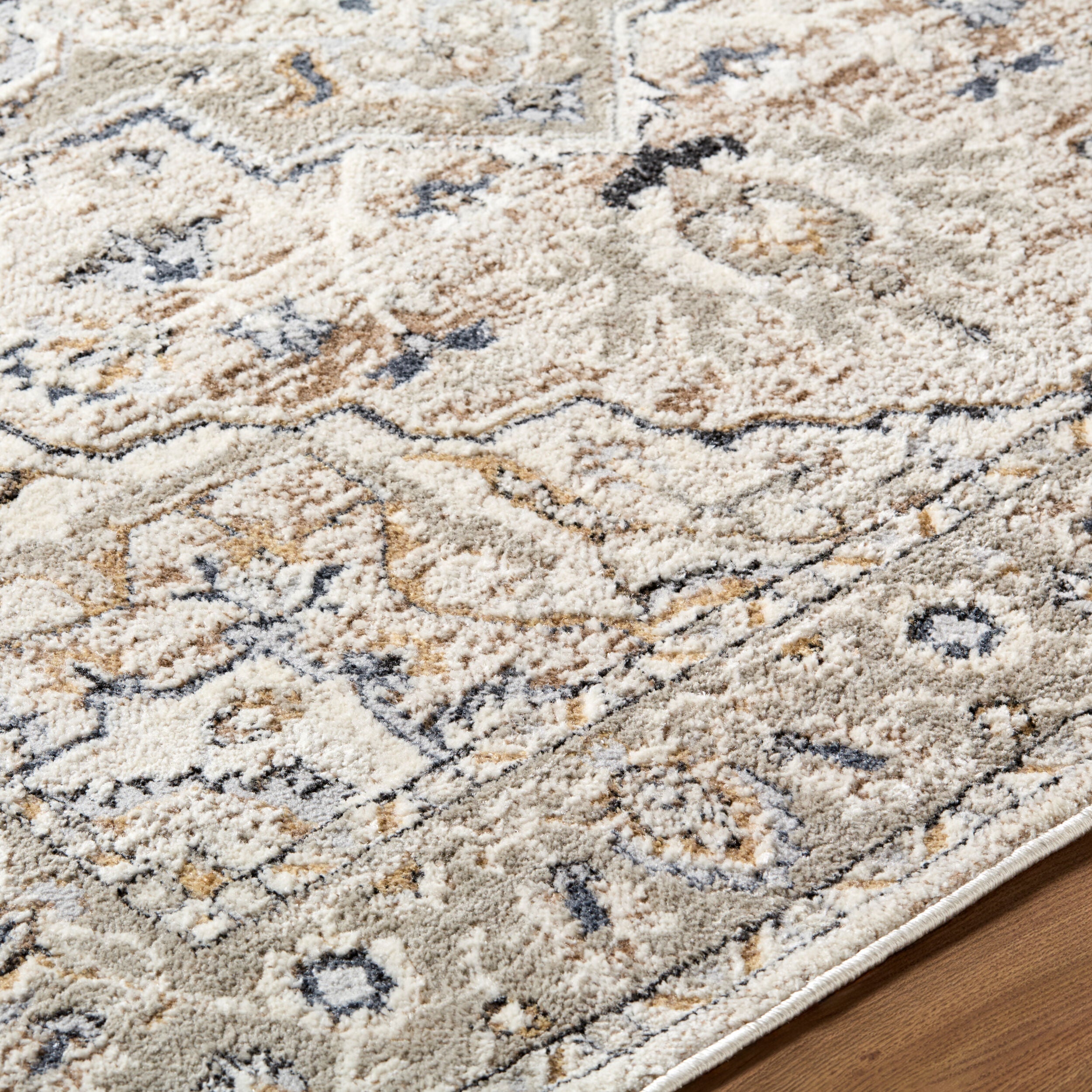 Surya Zidane ZDN-2301 Gray Area Rug by LIVABLISS