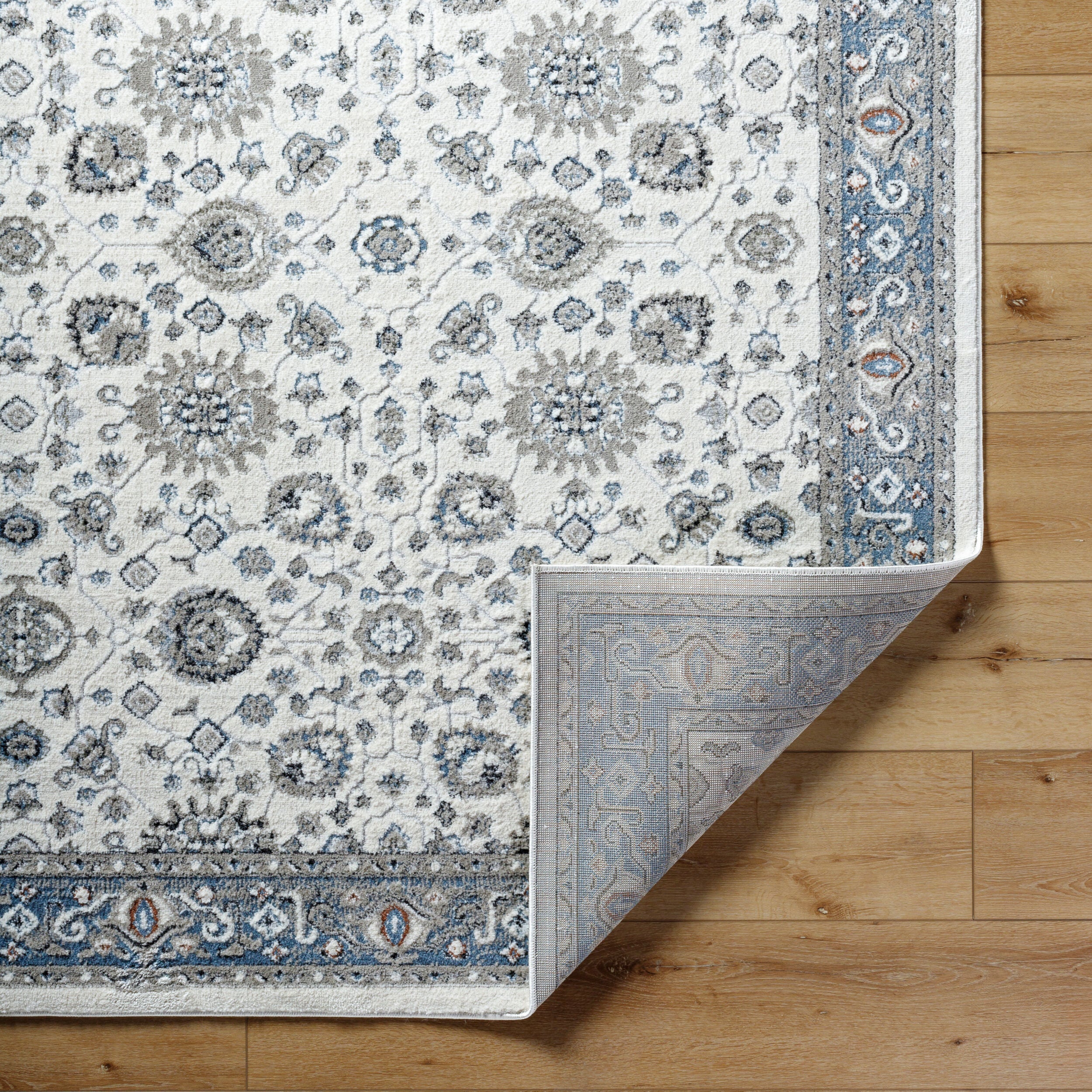 Surya Zidane ZDN-2302 White Area Rug by LIVABLISS