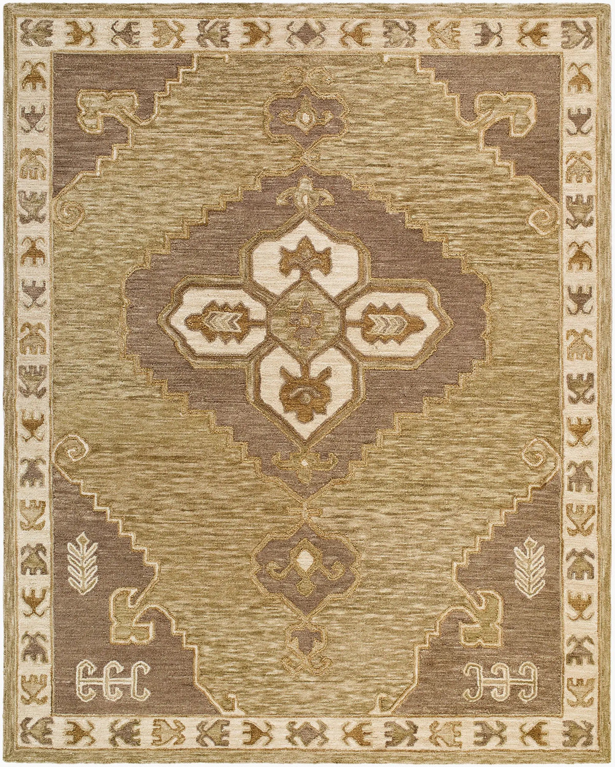 LIVABLISS Ziegler ZIE-2304 Brown Area Rug