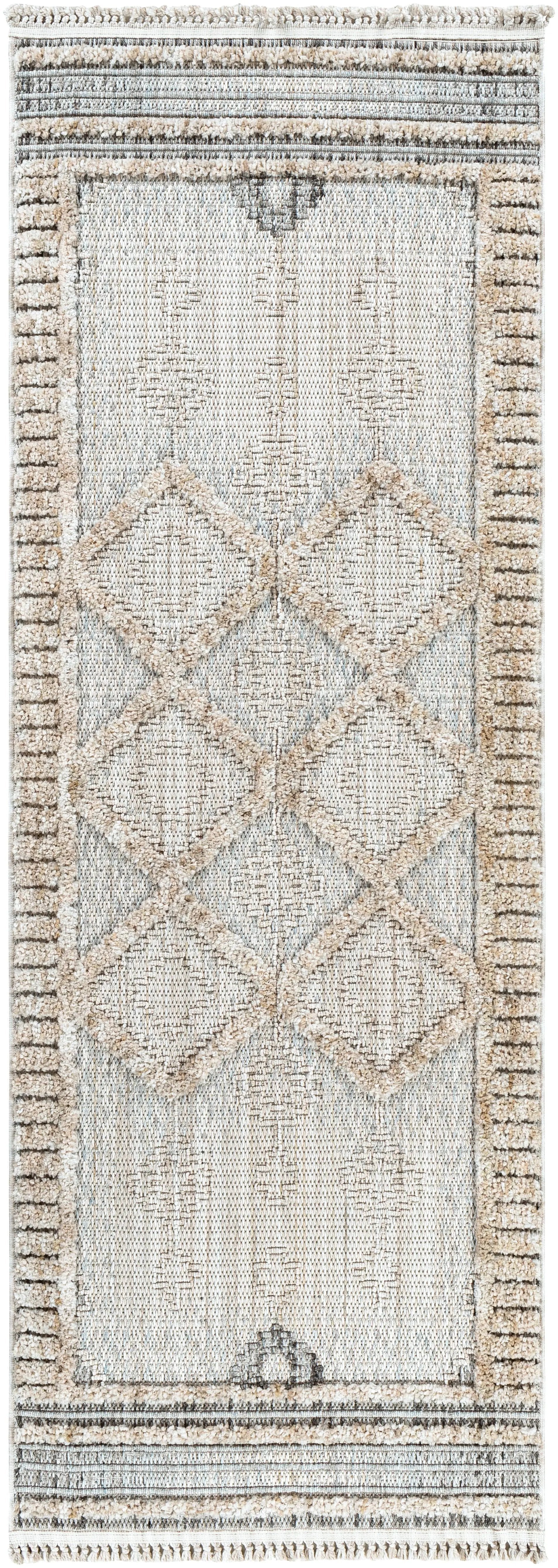 Zaragoza ZRZ-2301 Cream Area Rug by LIVABLISS