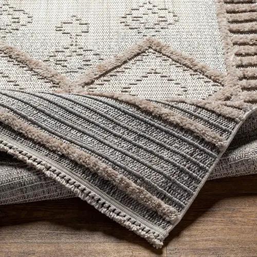 Zaragoza ZRZ-2301 Cream Area Rug by LIVABLISS