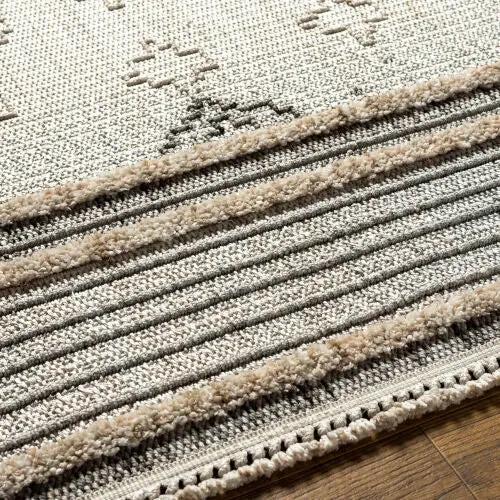 Zaragoza ZRZ-2301 Cream Area Rug by LIVABLISS