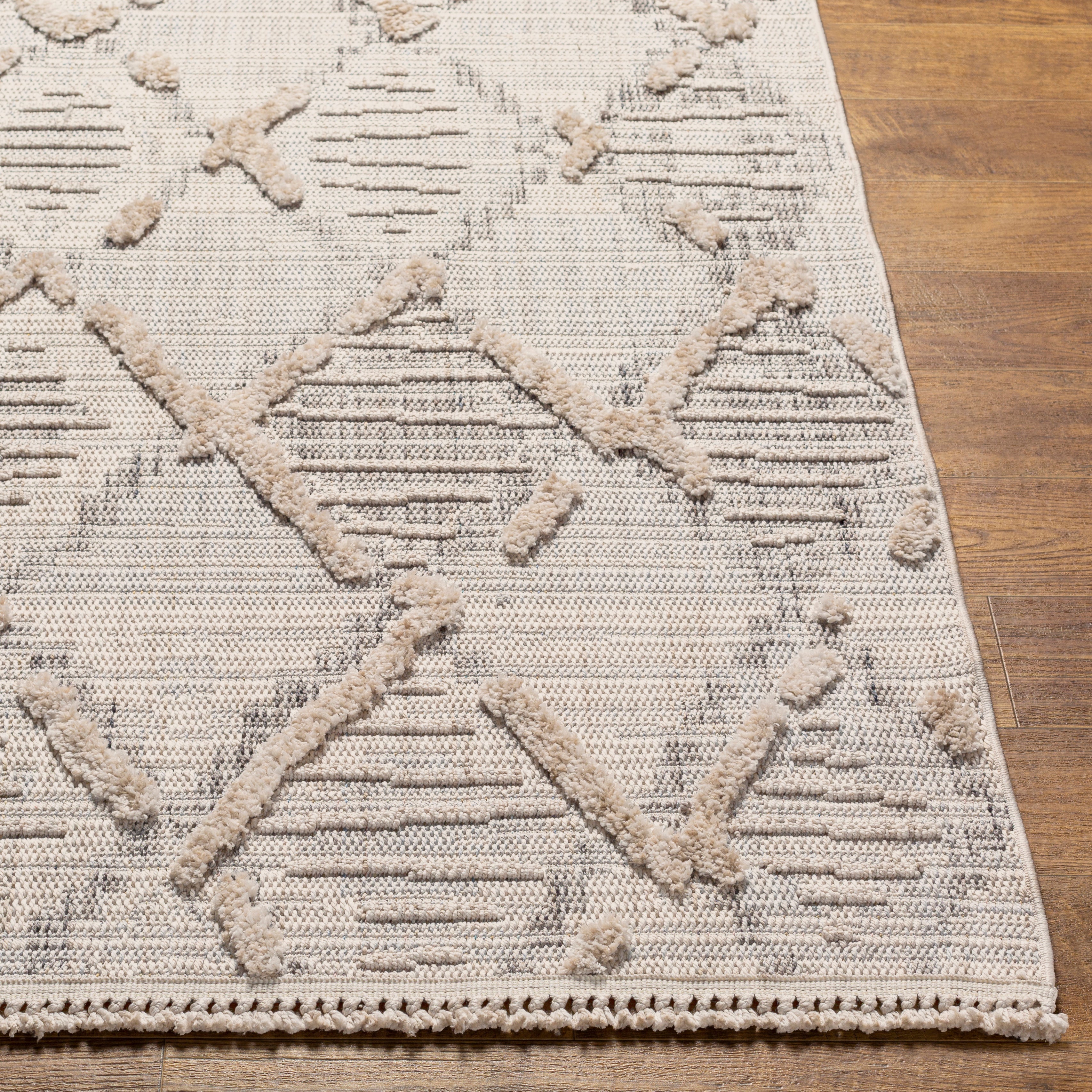 Surya Zaragoza ZRZ-2311 Medium Gray Area Rug by LIVABLISS