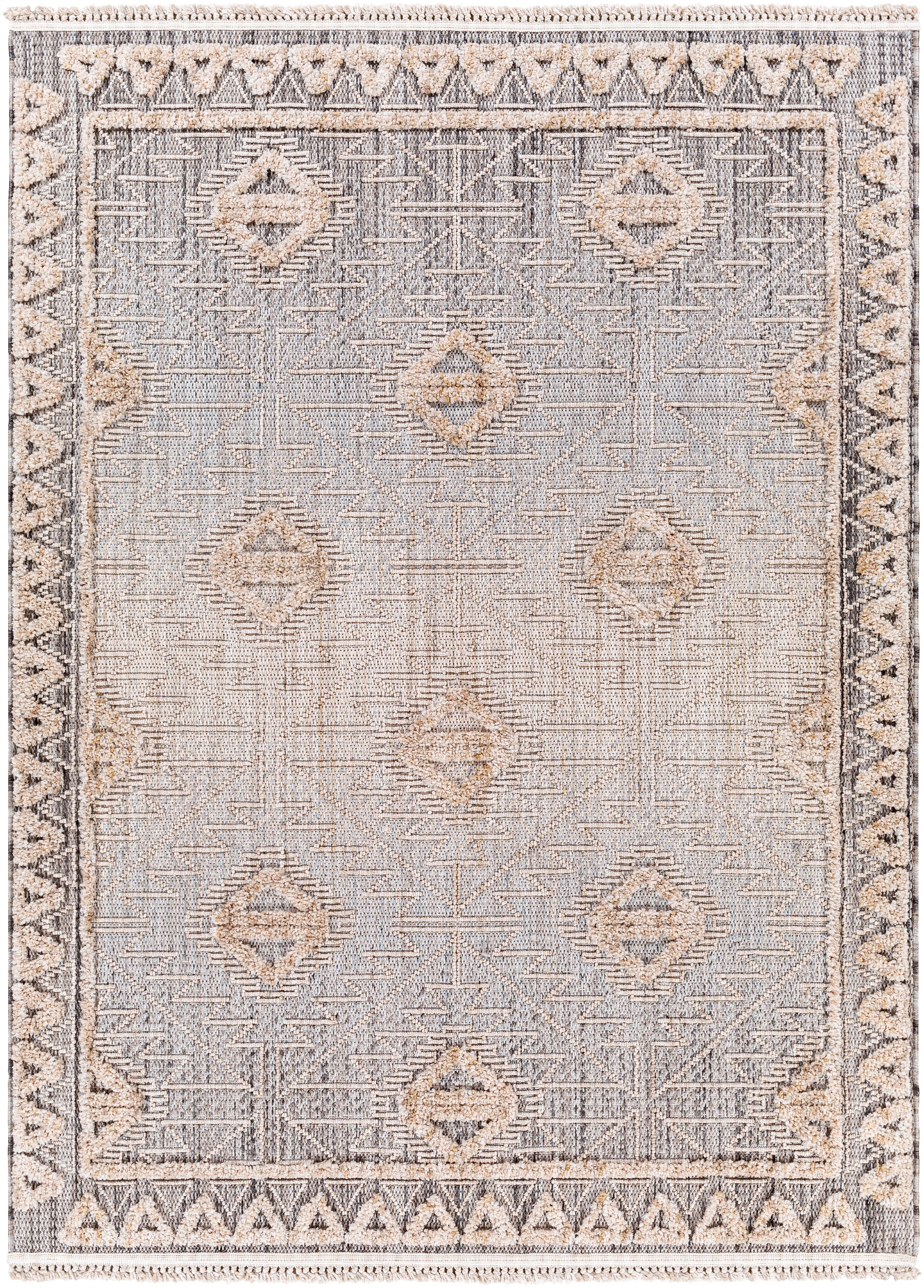 Surya Zaragoza ZRZ-2318 Light Beige Area Rug by LIVABLISS