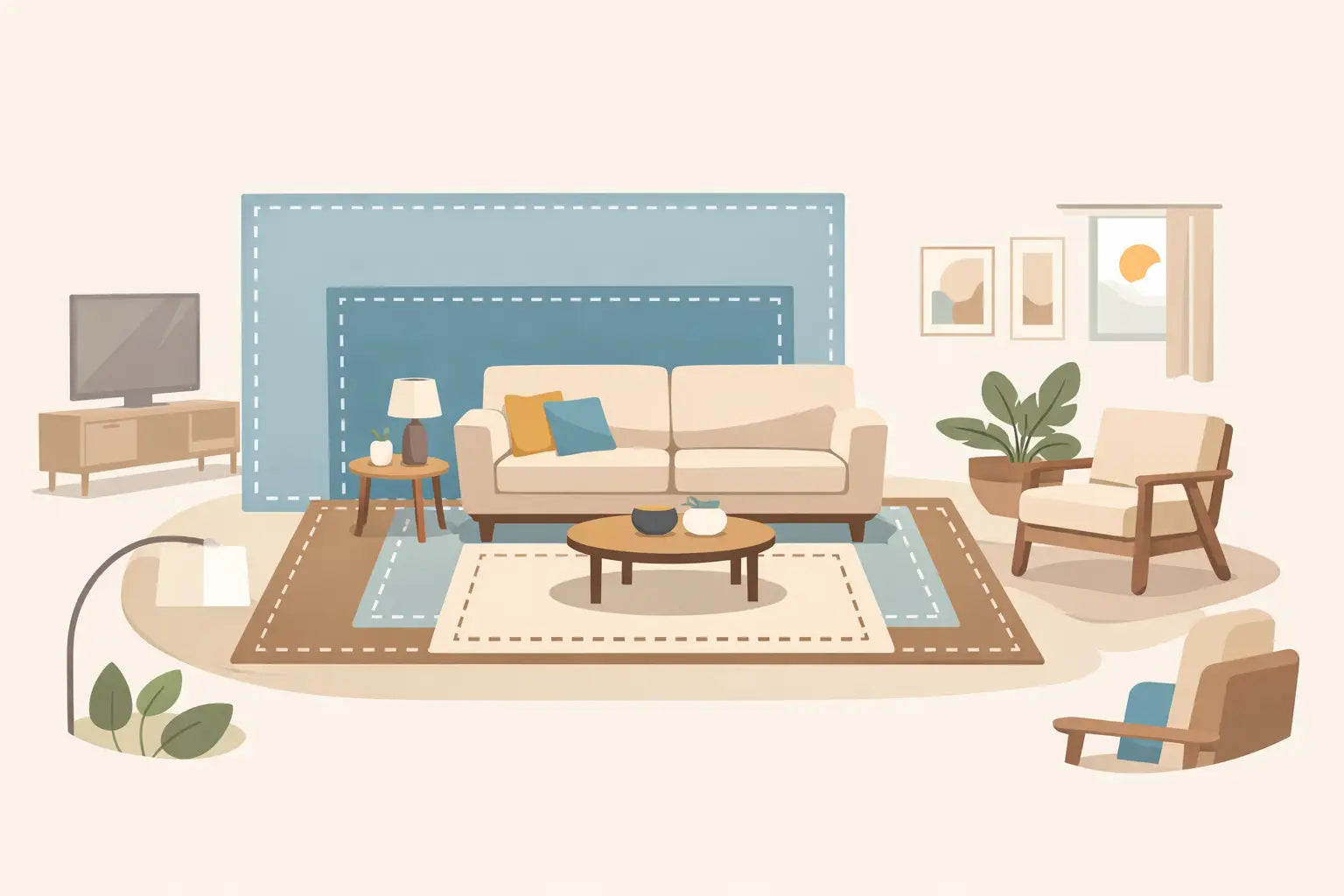 What Size Rug for Living Room Spaces?