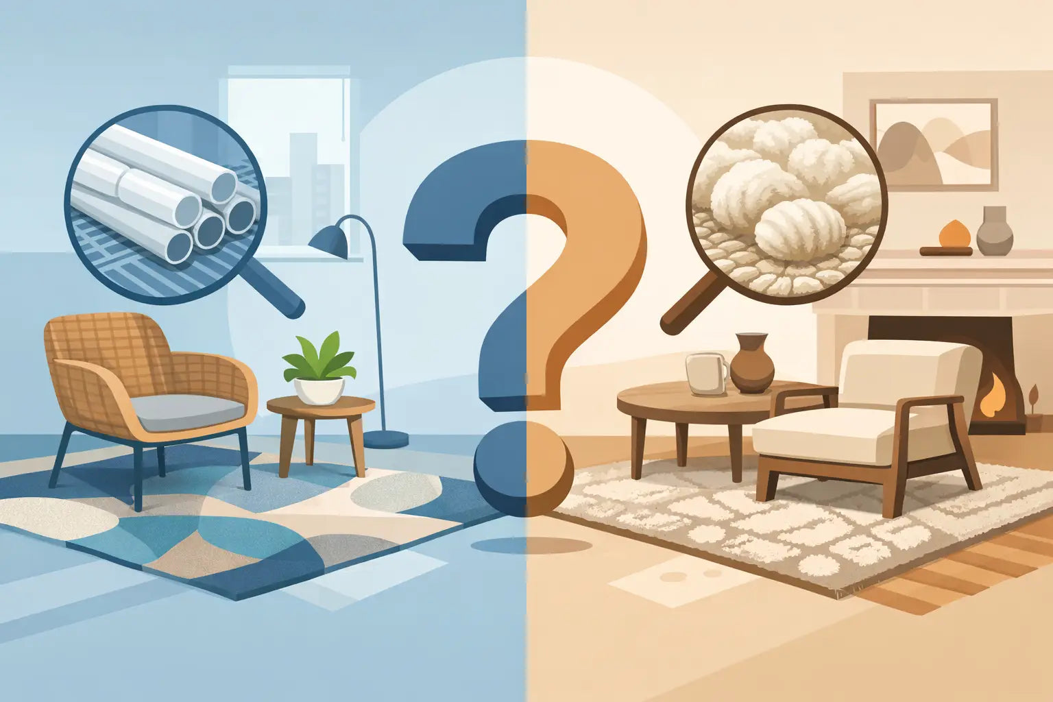 Polypropylene vs Wool Rugs: Which Fits?