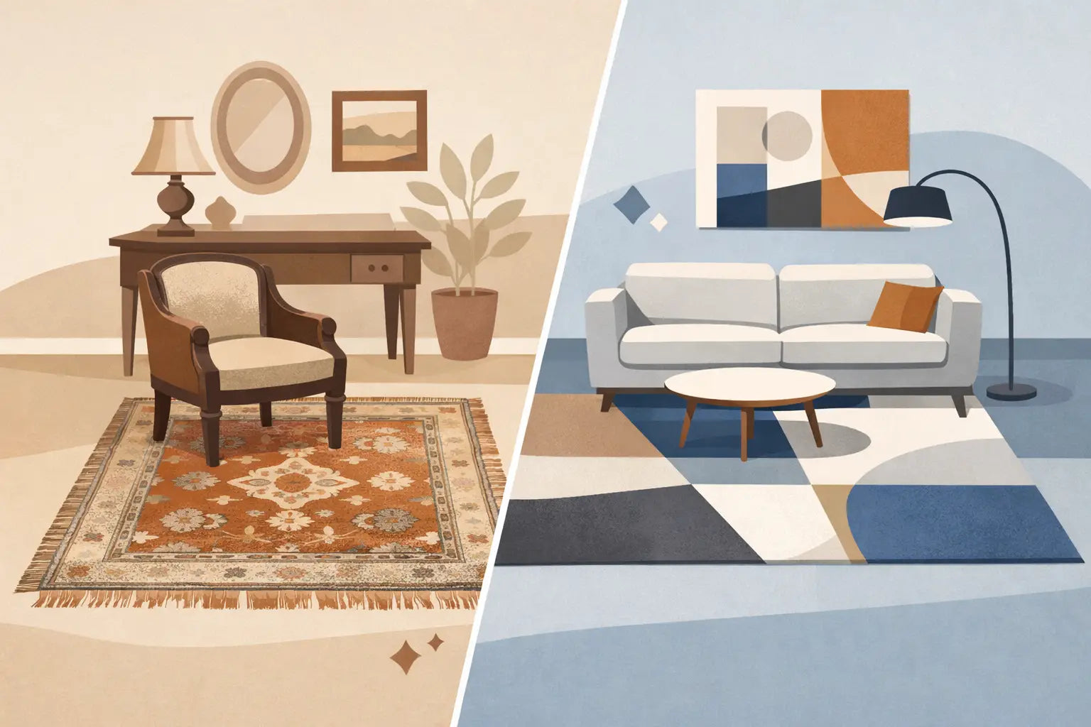 Vintage vs Modern Rugs: Which Style Fits?