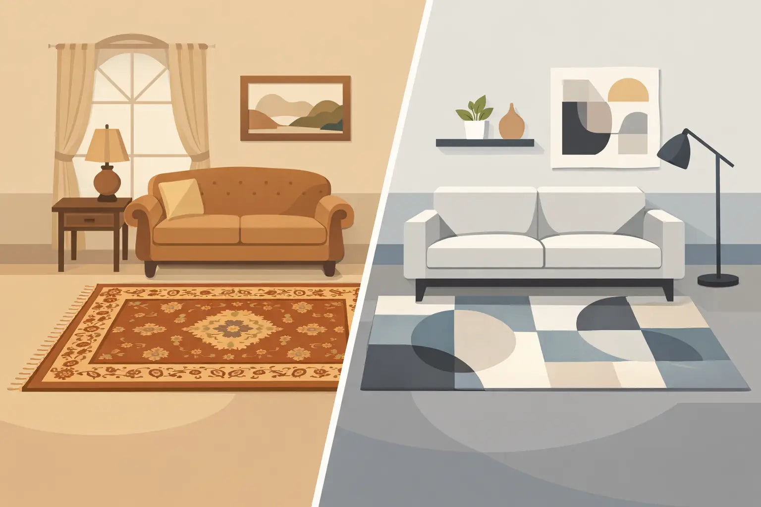 Traditional vs Contemporary Rugs for Your Home