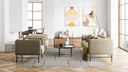 Couristan Circa Harrow-7218-1301 Silver Area Rug