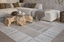 Modern Momeni Archer Collection rug in a sophisticated living space, showcasing contemporary design and luxurious comfort