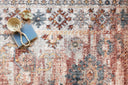 Vintage-style rug from the Loloi Cassandra Collection, power-loomed in Turkey with durable, soft 100% polypropylene—ideal for timeless comfort and style in any room.