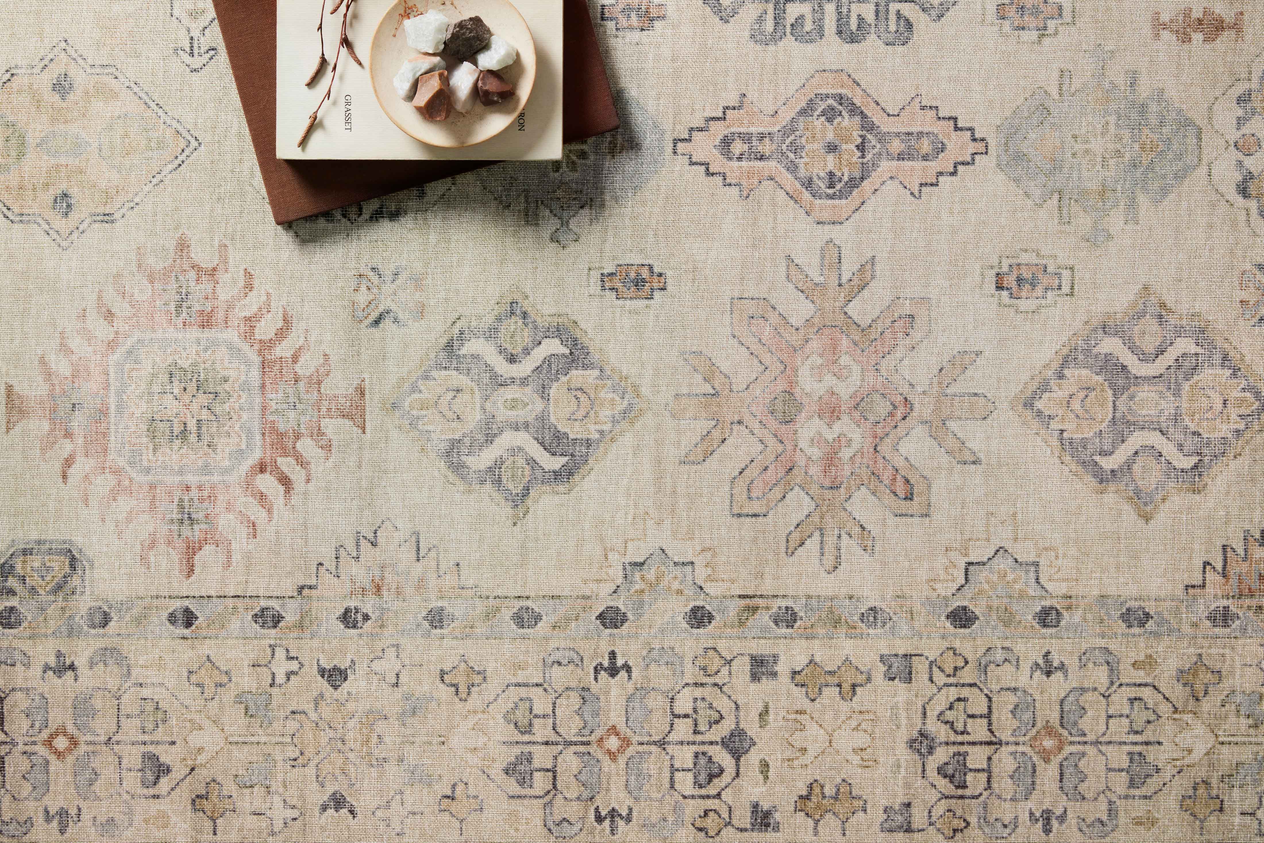 Elegant Loloi Hathaway rug with subtle patterns and a modern vintage-inspired design in a harmonious color palette.
